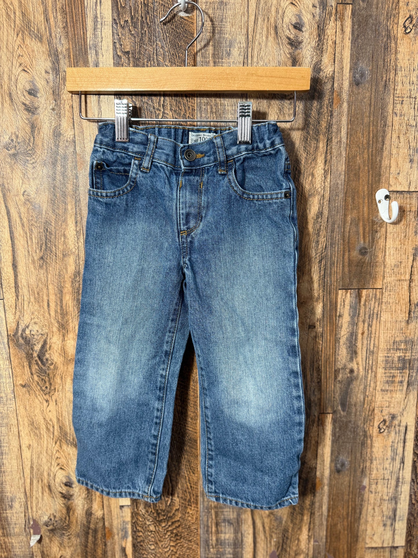 Straight jeans, size 3t