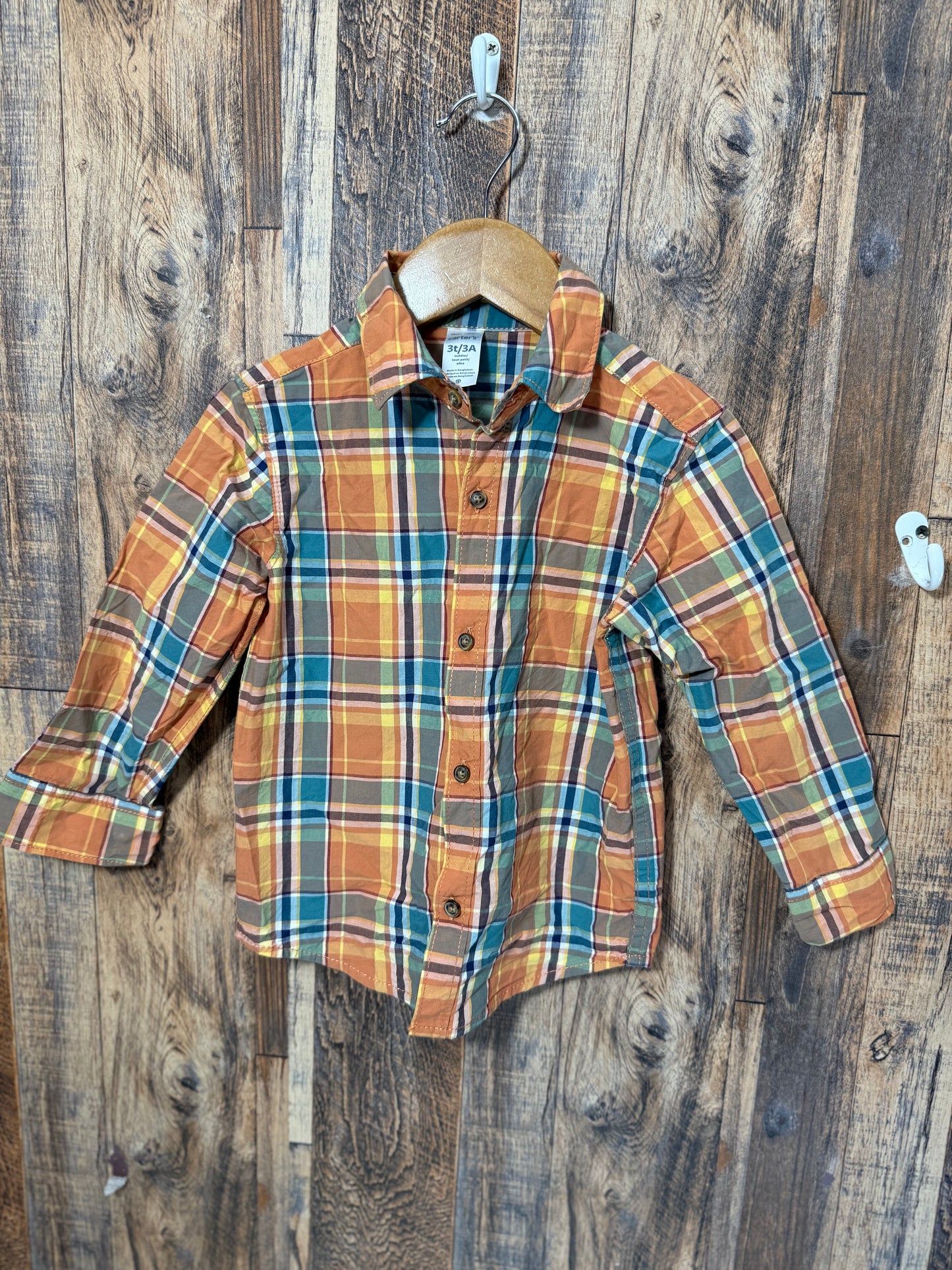 LS button up, size 3t