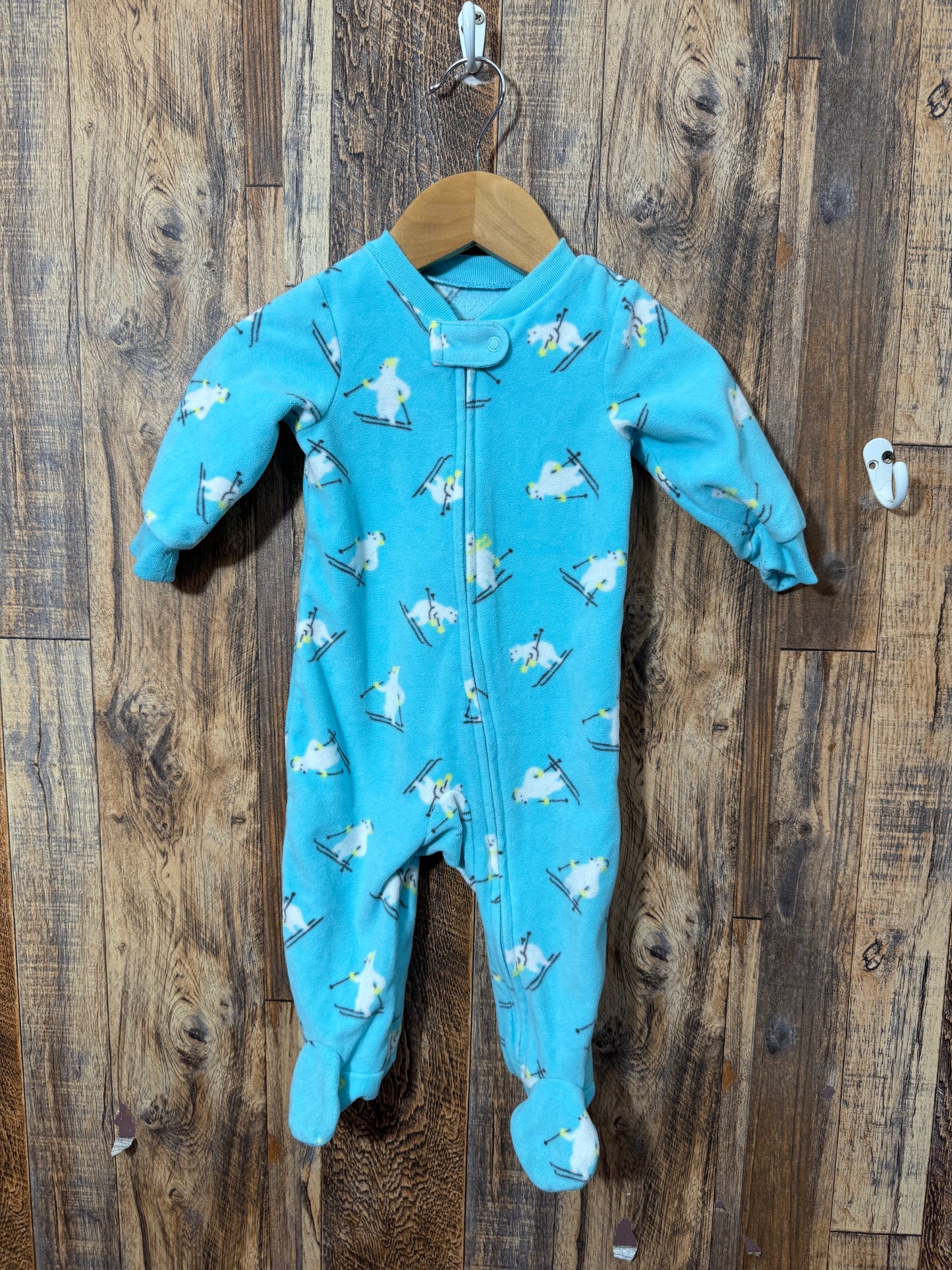 Fleece sleeper, size 6m