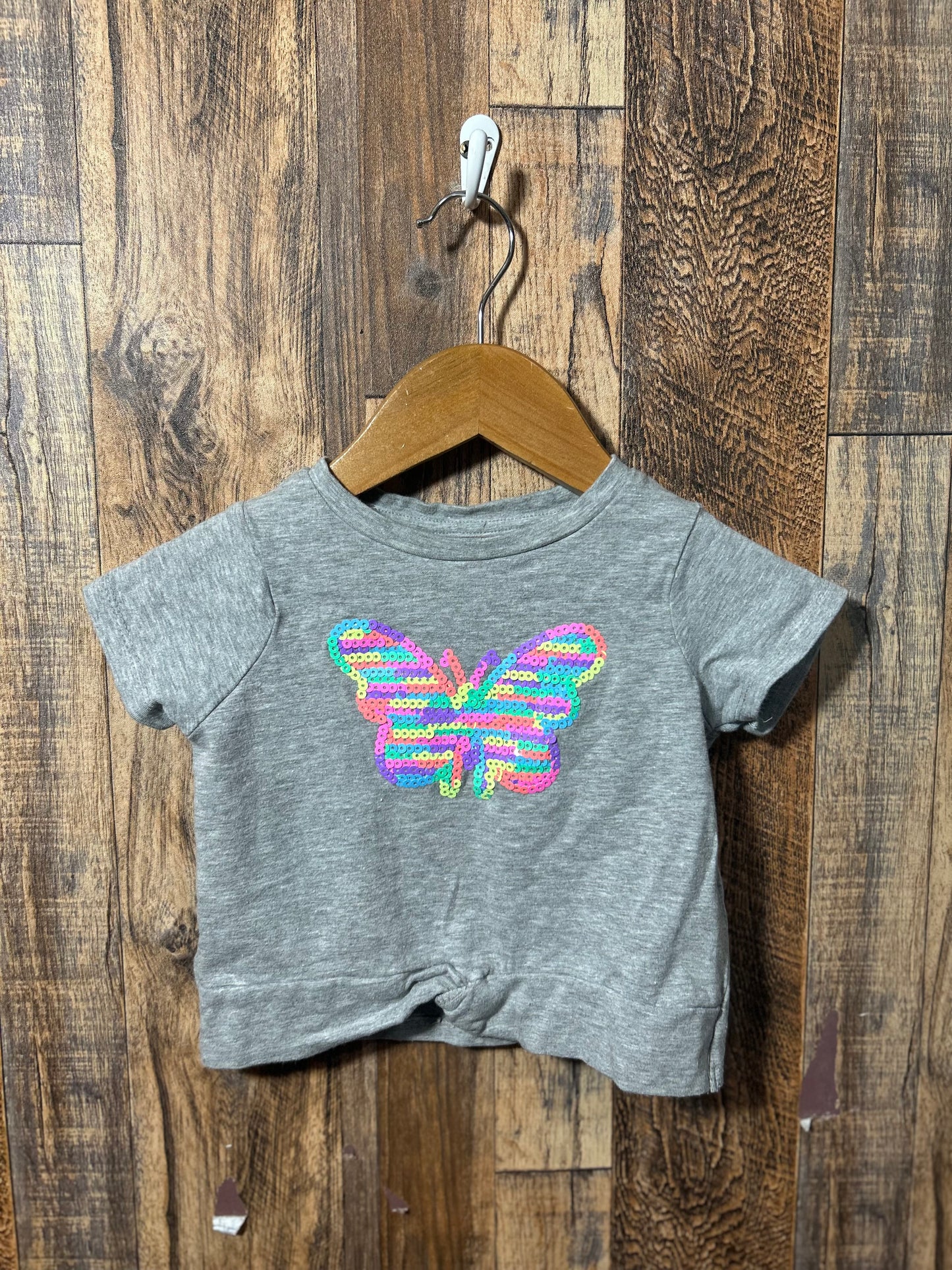 Cropped shirt, size 4t