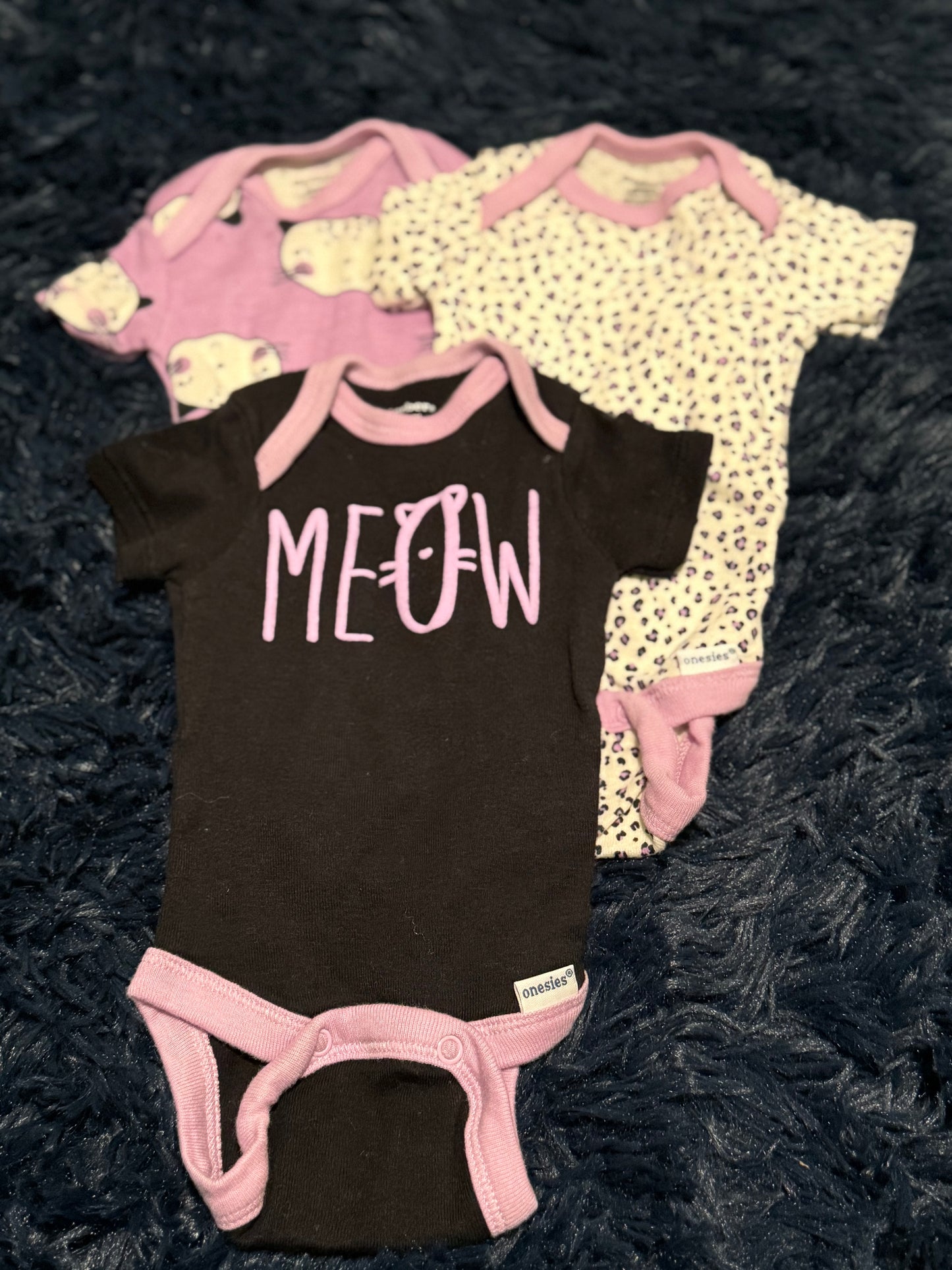 3pc onesie set, size NB