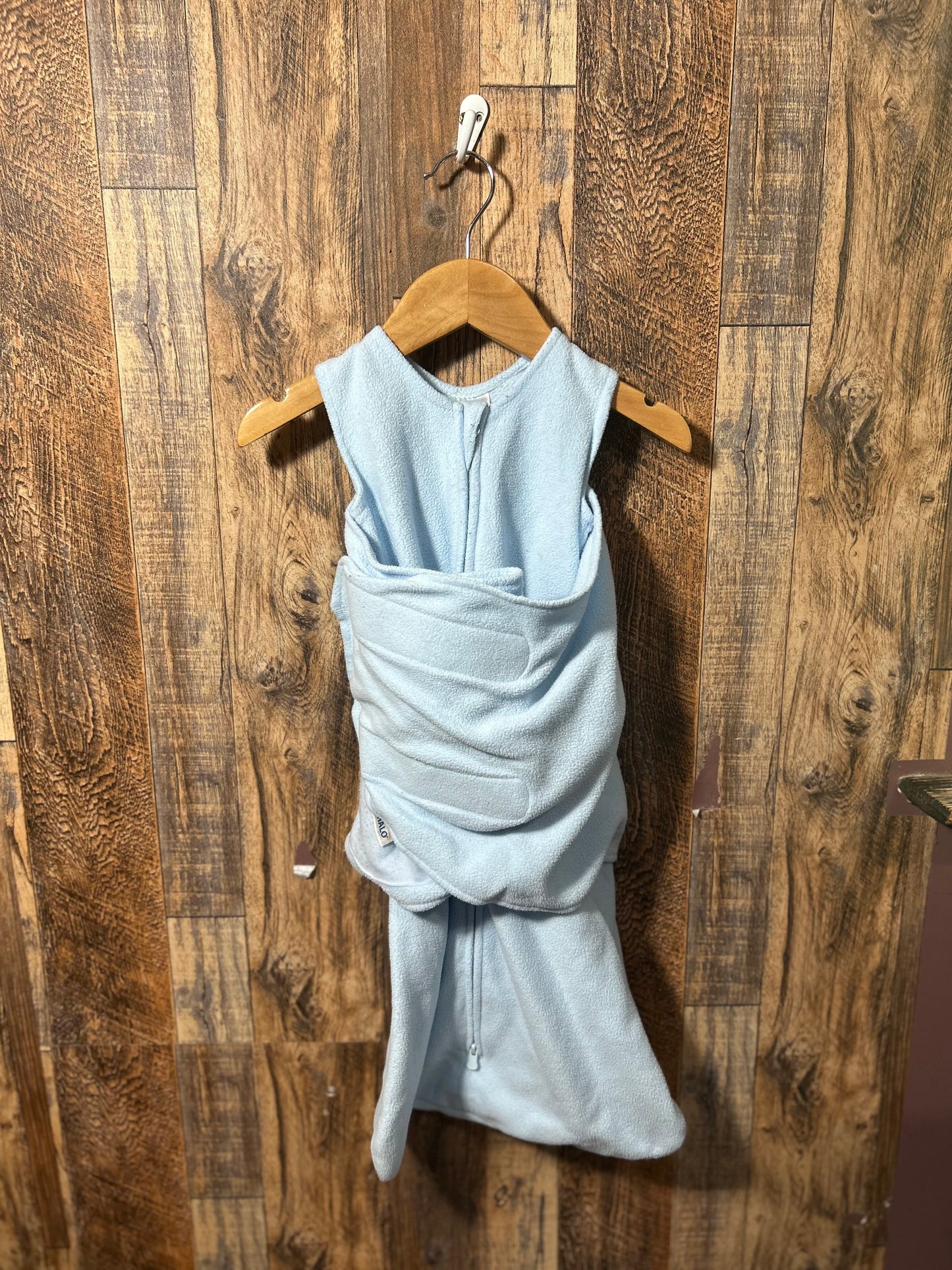 Fleece swaddle sack, size 3-6m