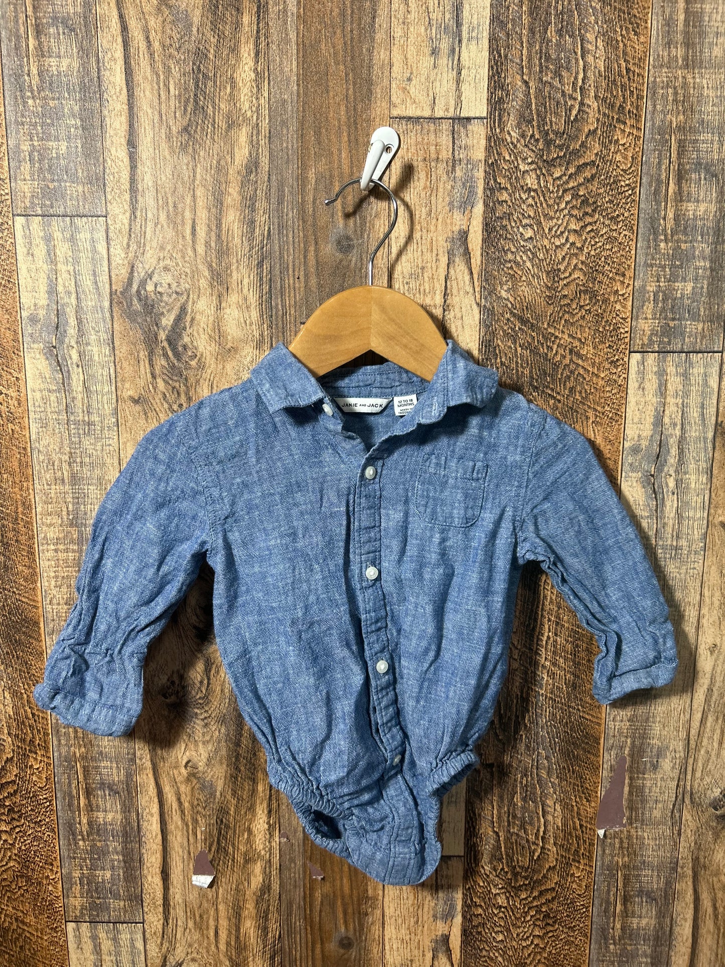LS button up, size 12-18m