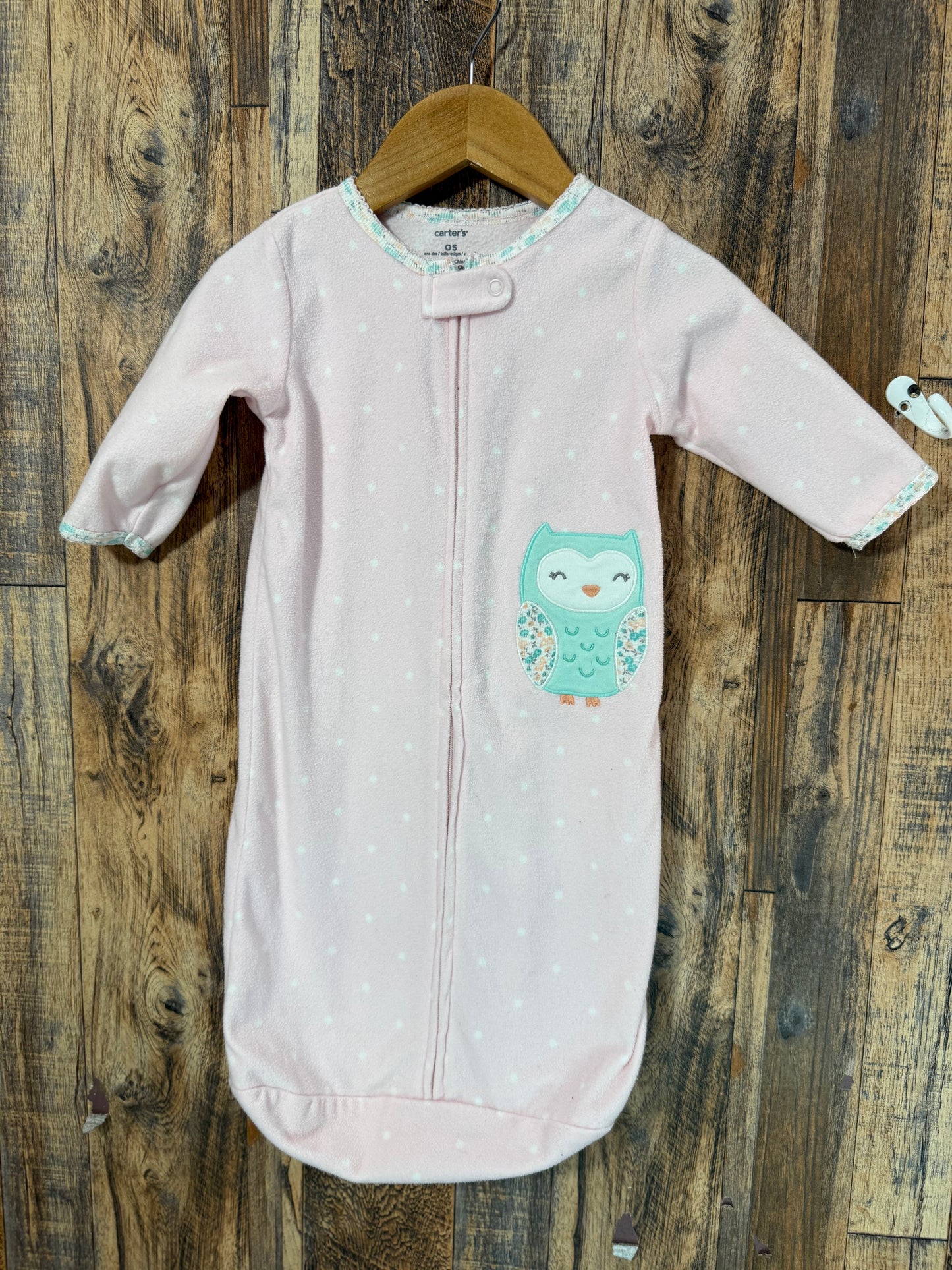 Fleece sleep sack, size OS