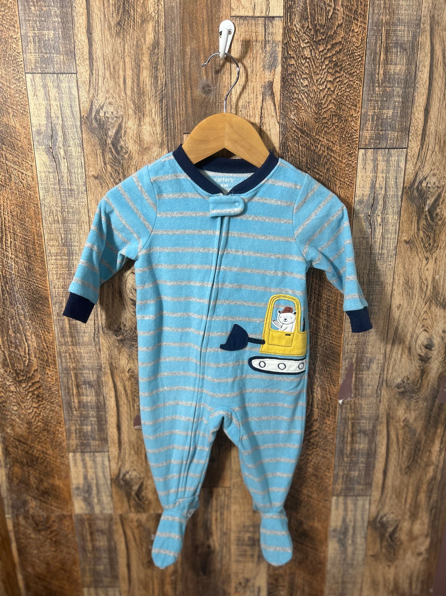 Fleece sleeper, size 6m