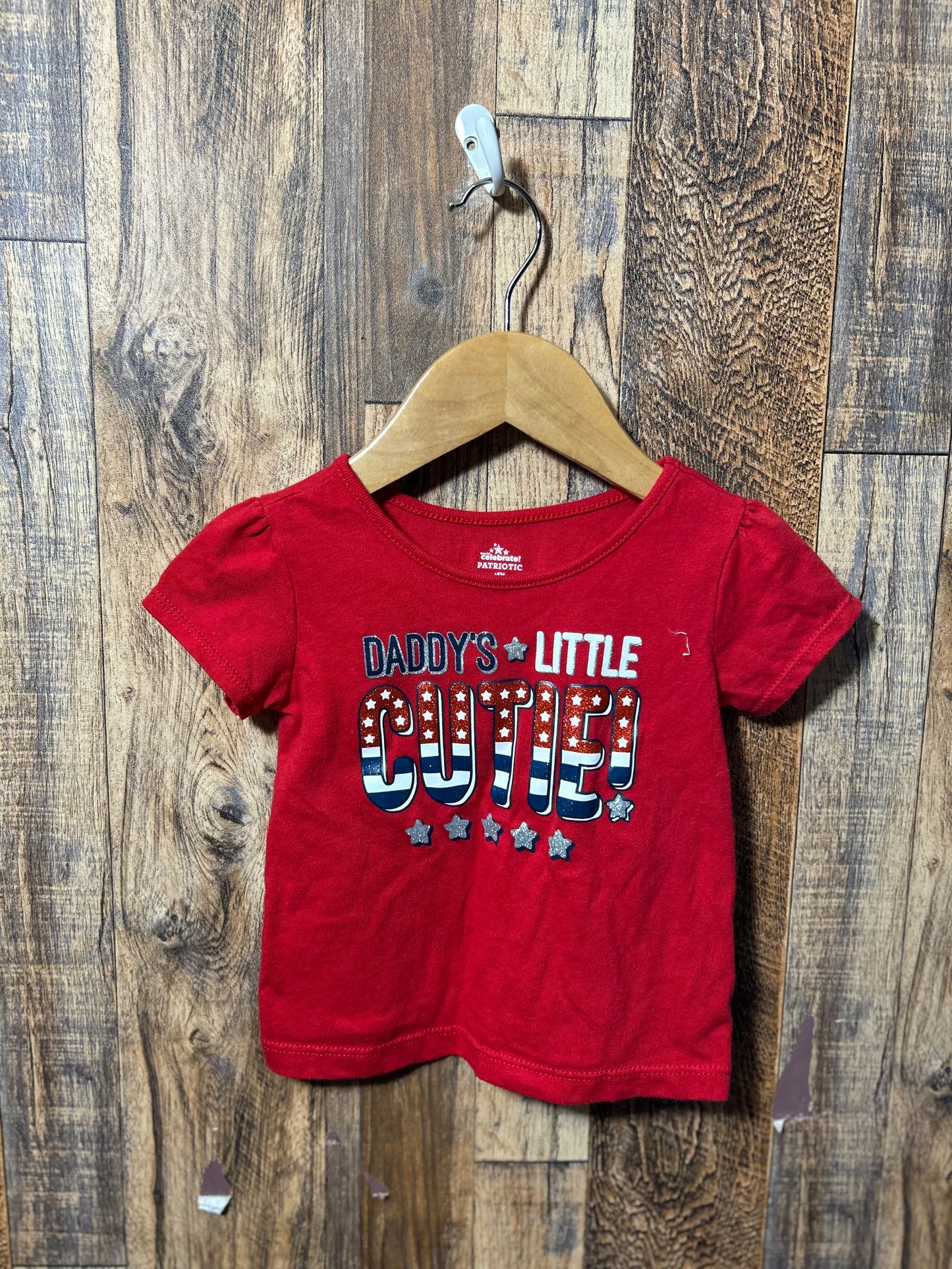 Patriotic shirt, size 18m