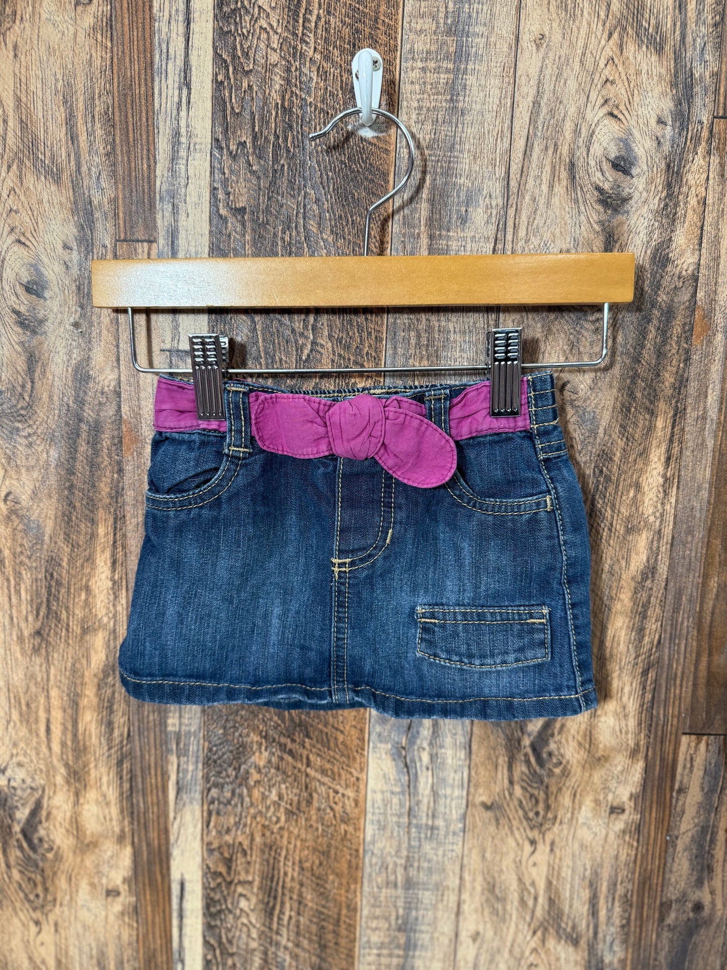 Jean skirt, size 12-18m