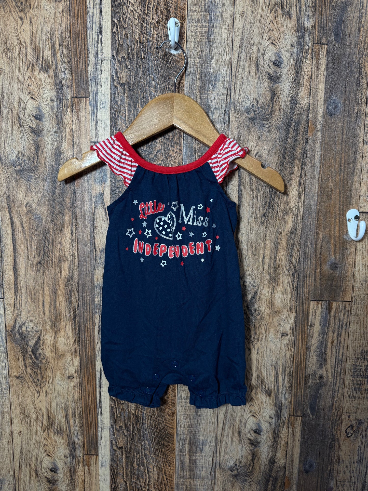 Patriotic Romper, size 0-3m