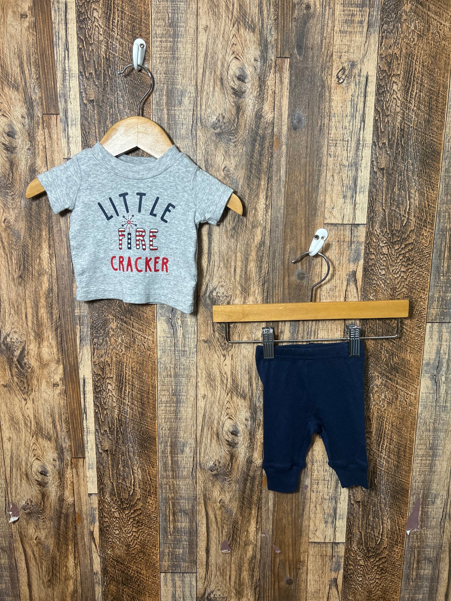2pc patriotic set, size NB