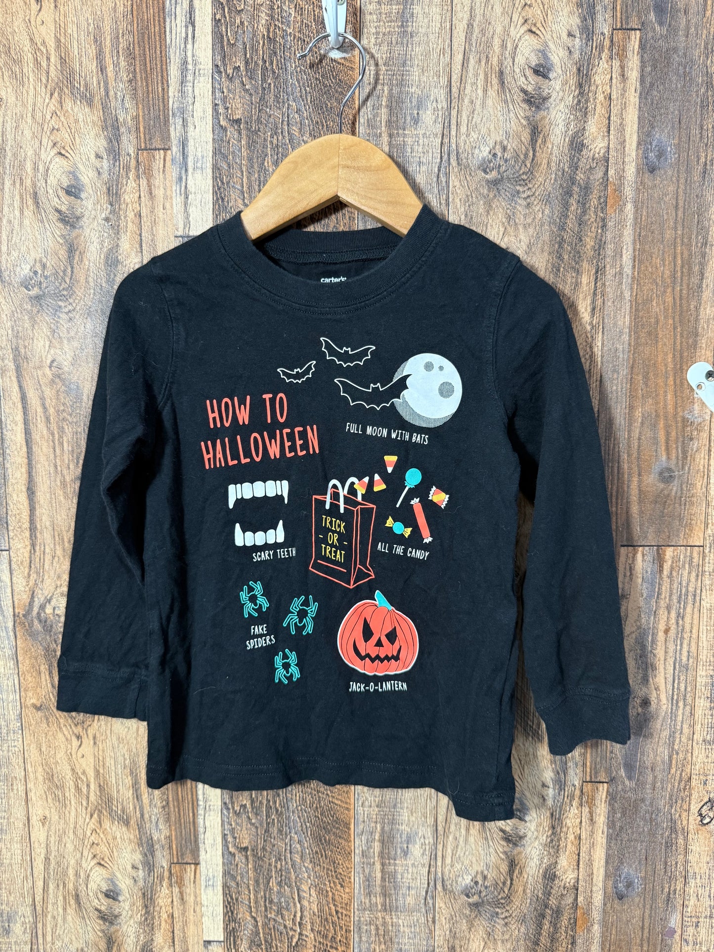 LS Halloween shirt, size 4t