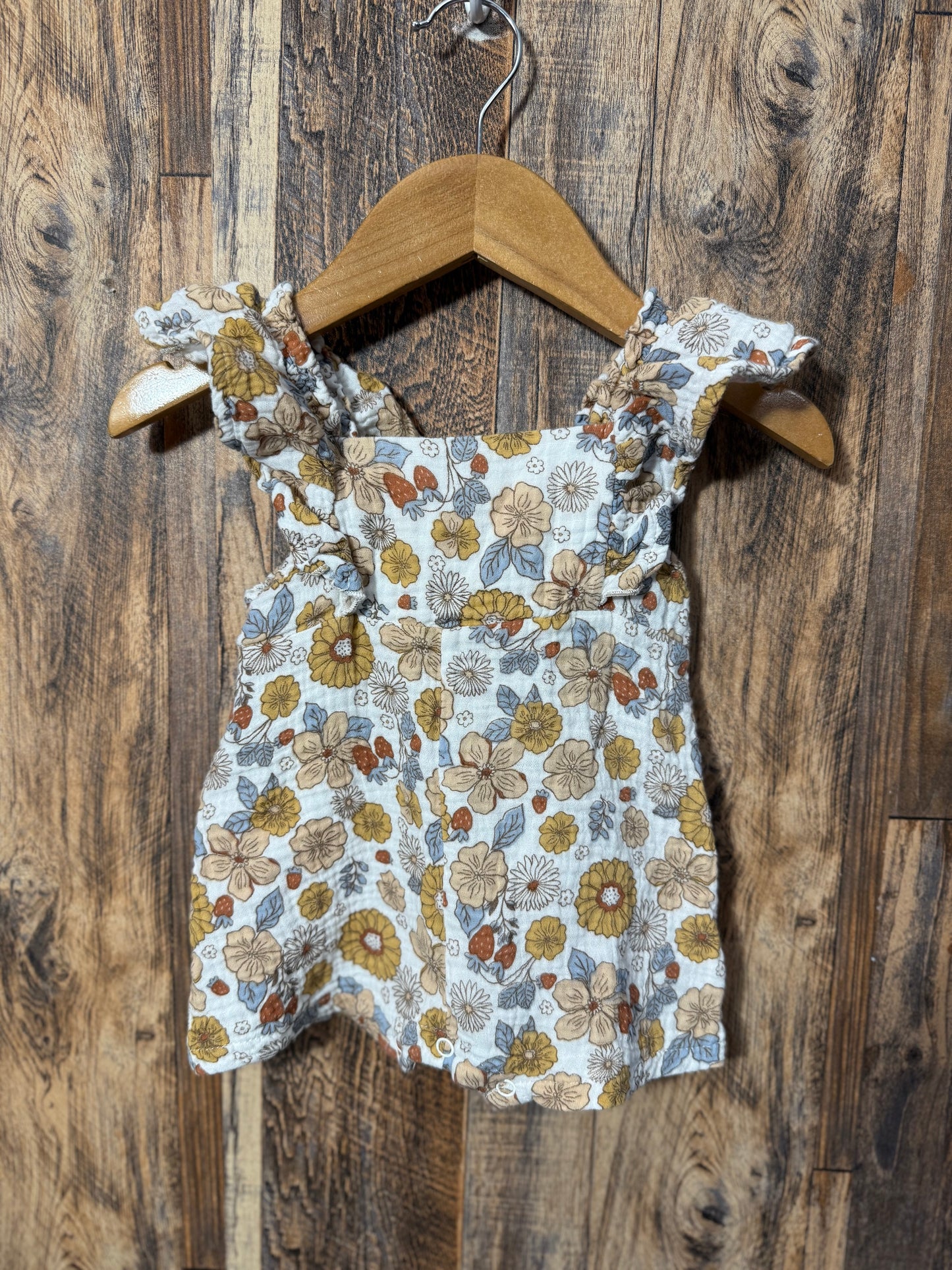 Organic cotton dress, size 3-6m