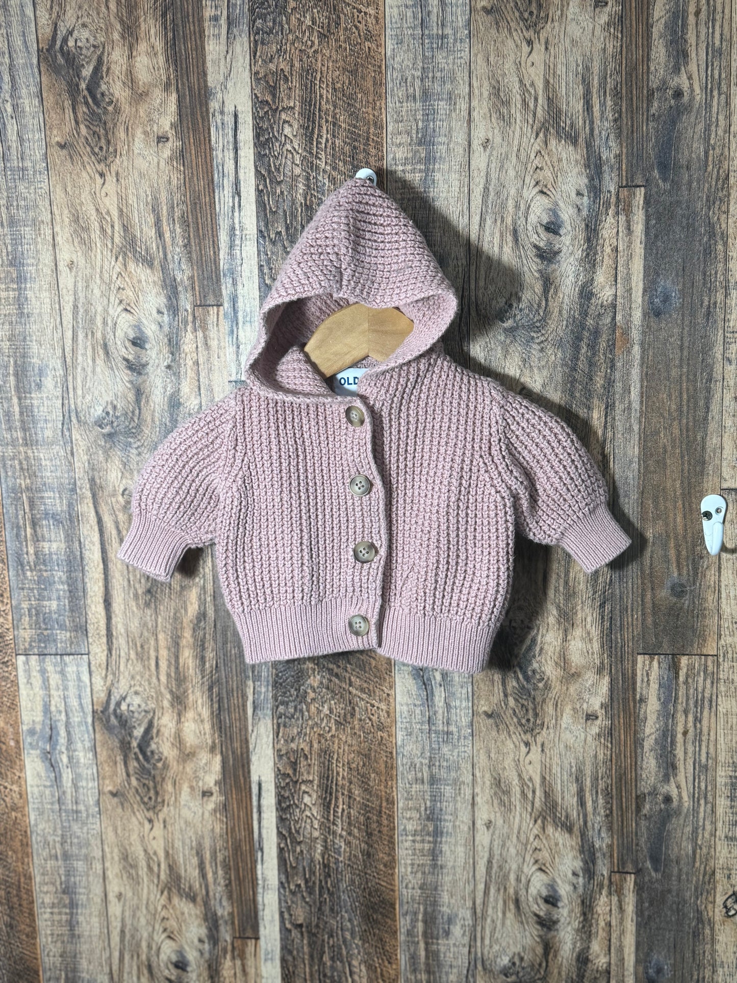 Hooded sweater, size 0-3m
