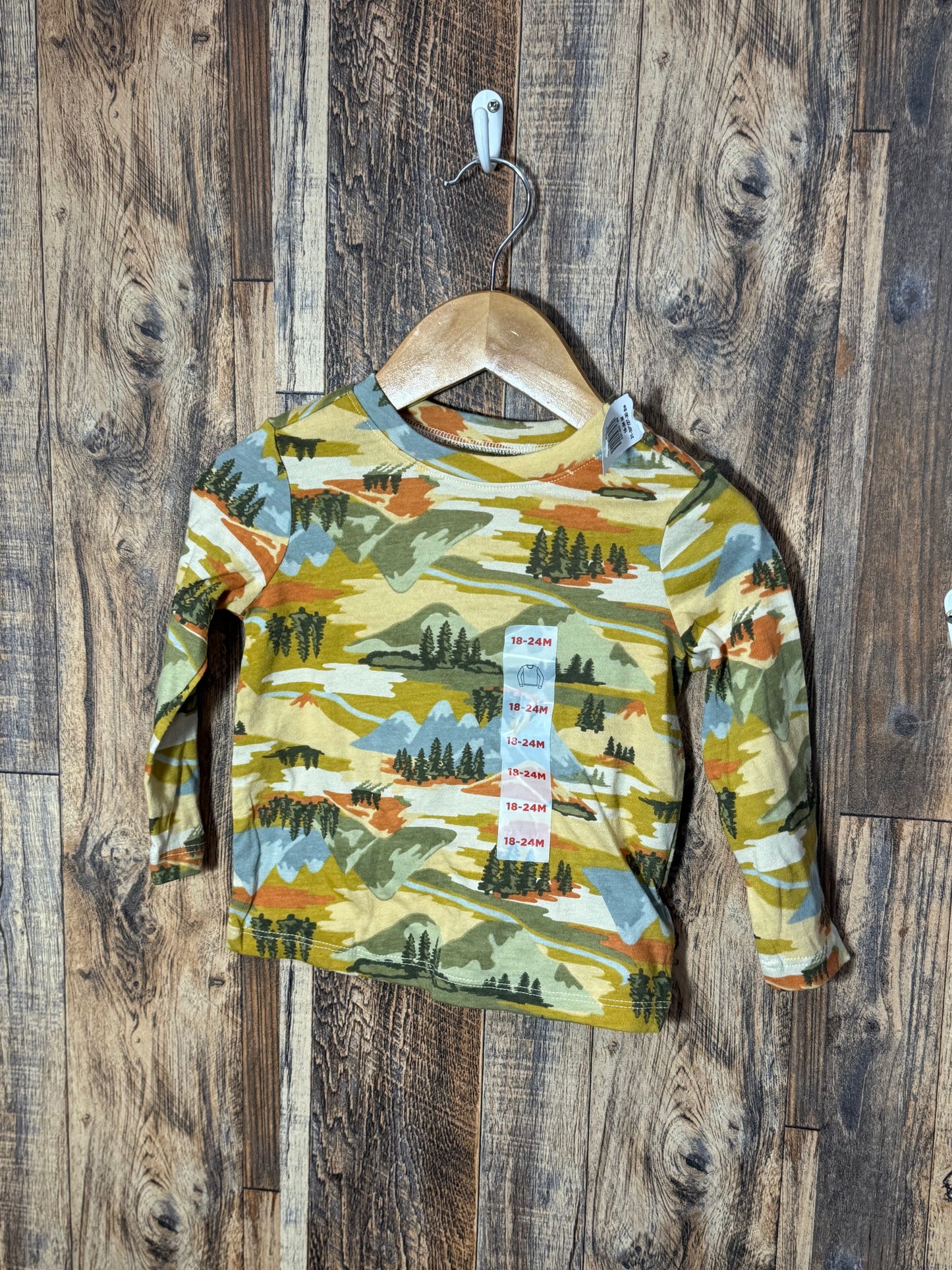 LS shirt NWT, size 18-24m
