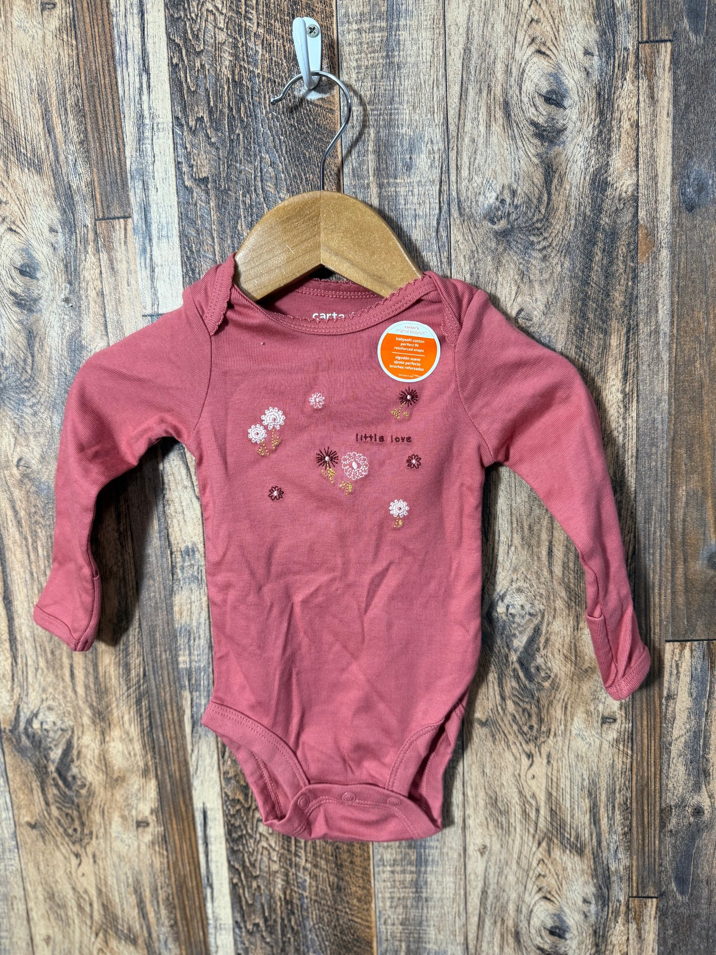 LS onesie, size 3m
