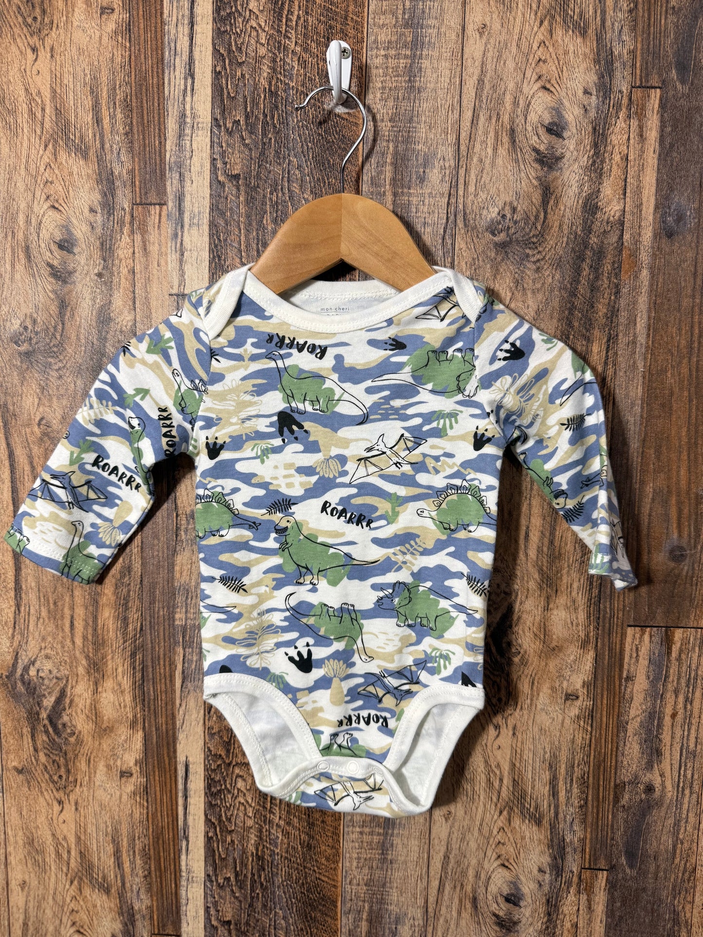 LS onesie, size 3-6m