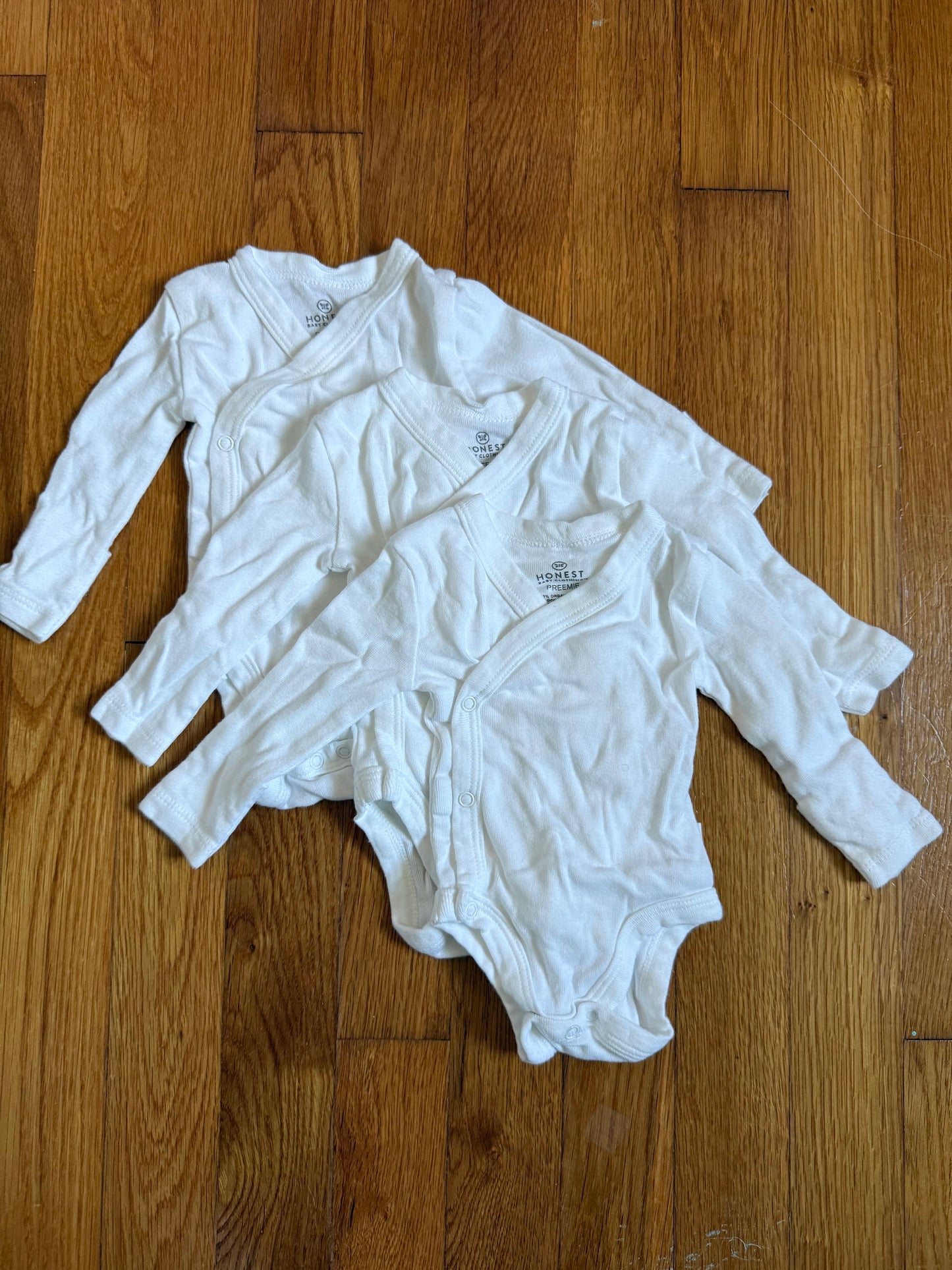 3pc organic cotton LS set, size P