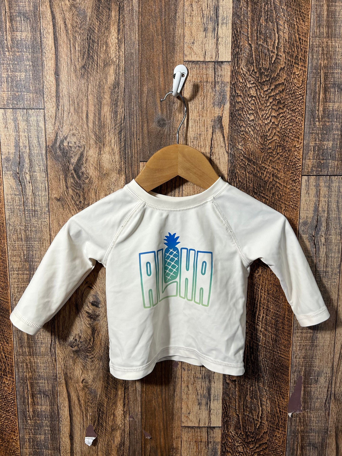 Swim shirt, size 3-6m