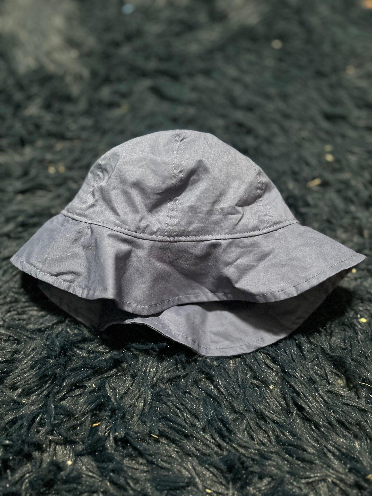 Blue summer hat, size 9m