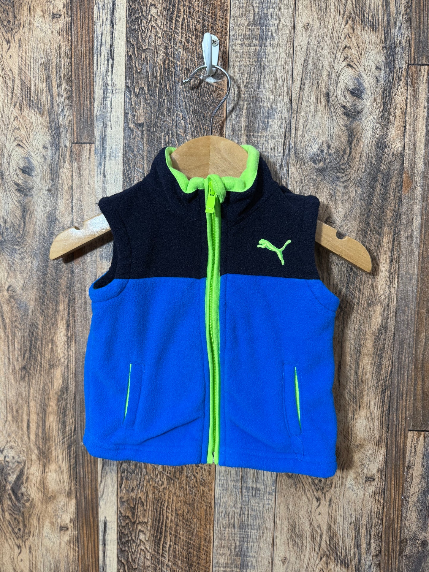 Fleece vest, size 0-3m