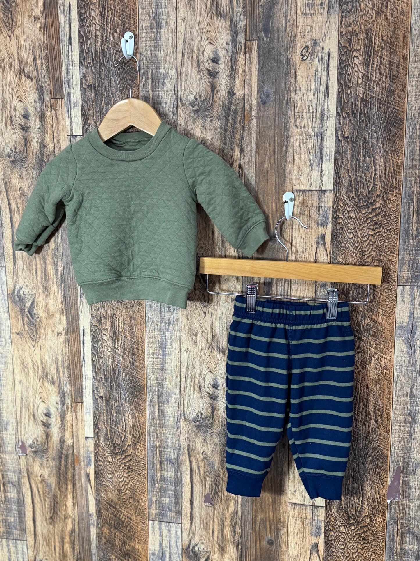 2pc set, size 3-6m