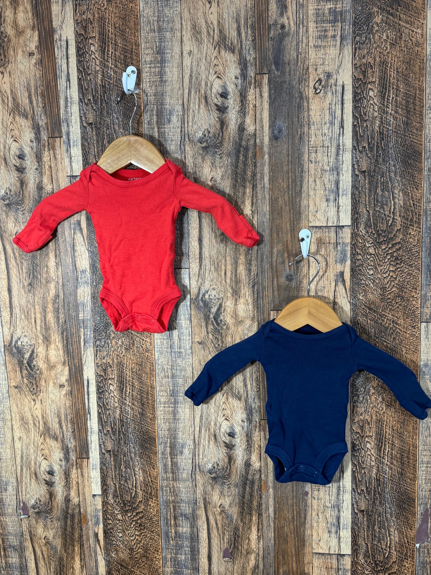 2pc LS onesie set, size P