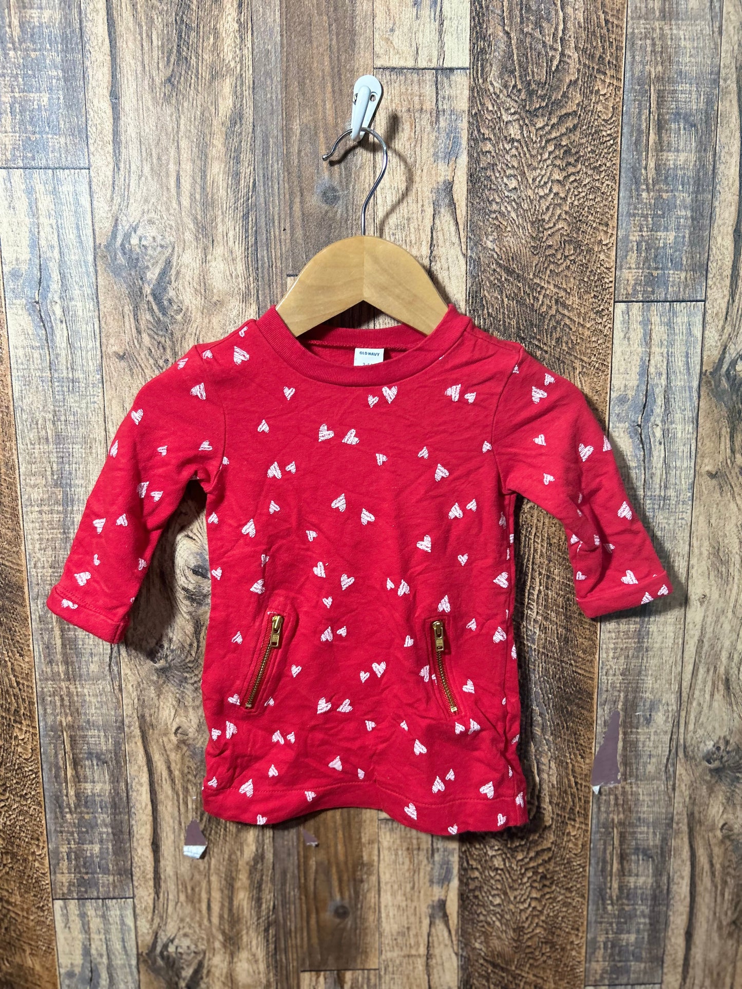 LS dress, size 3-6m