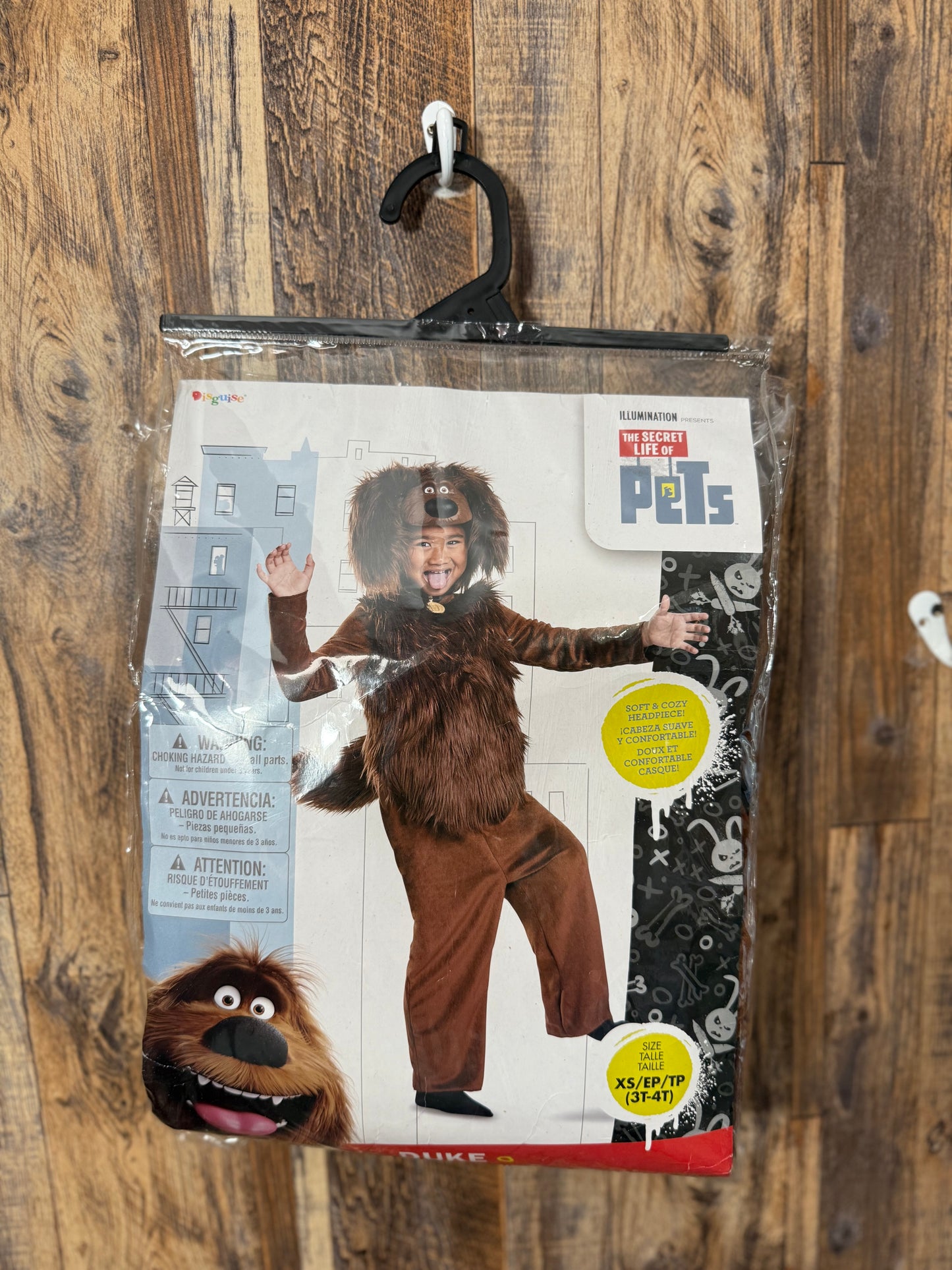 Duke Halloween costume, size 3t-4t