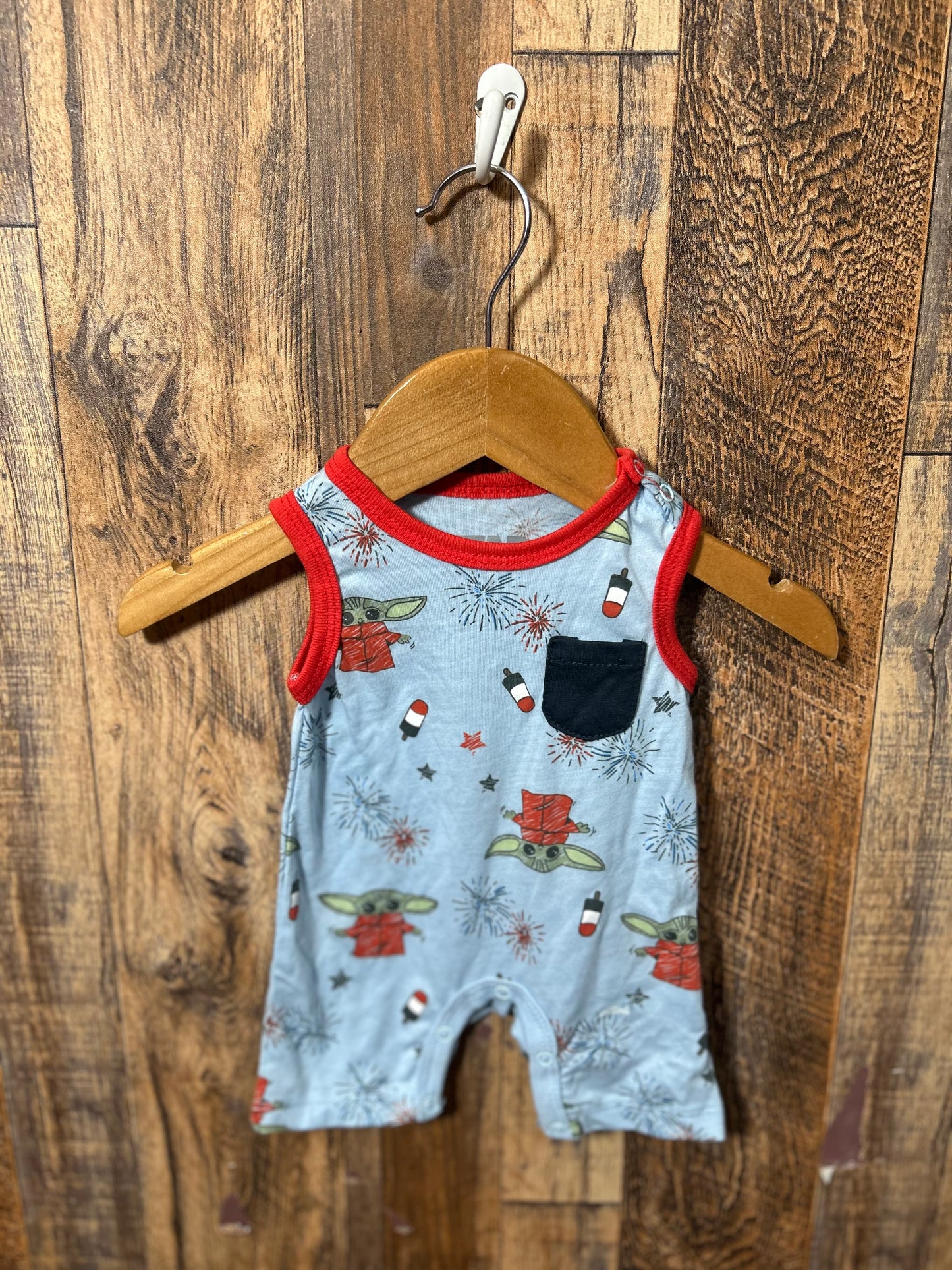 Patriotic romper, size NB