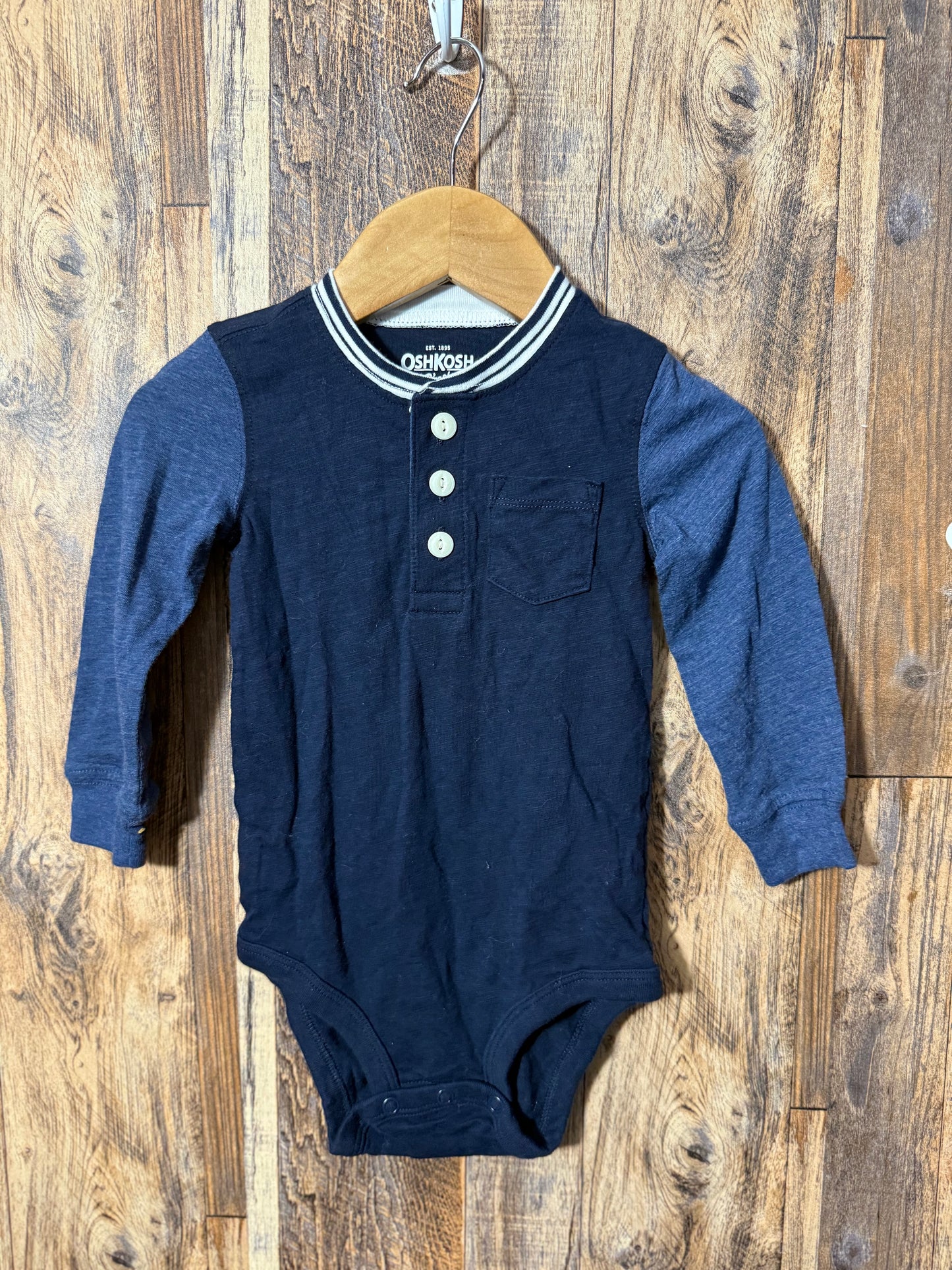 LS shirt, size 12-18m