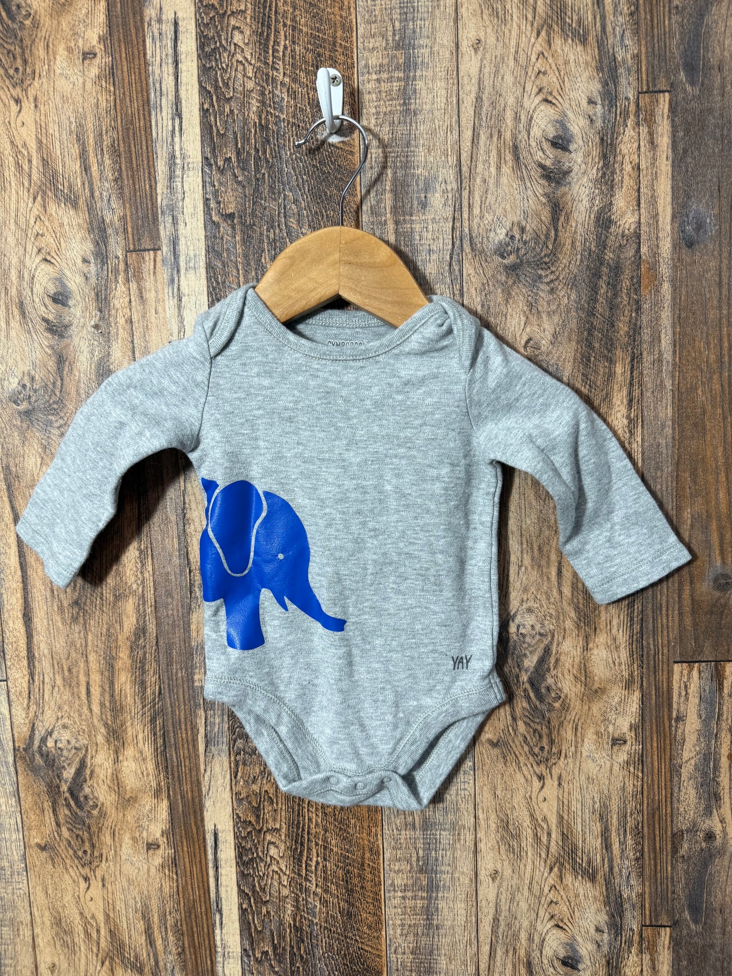 LS onesie, size 0-3m