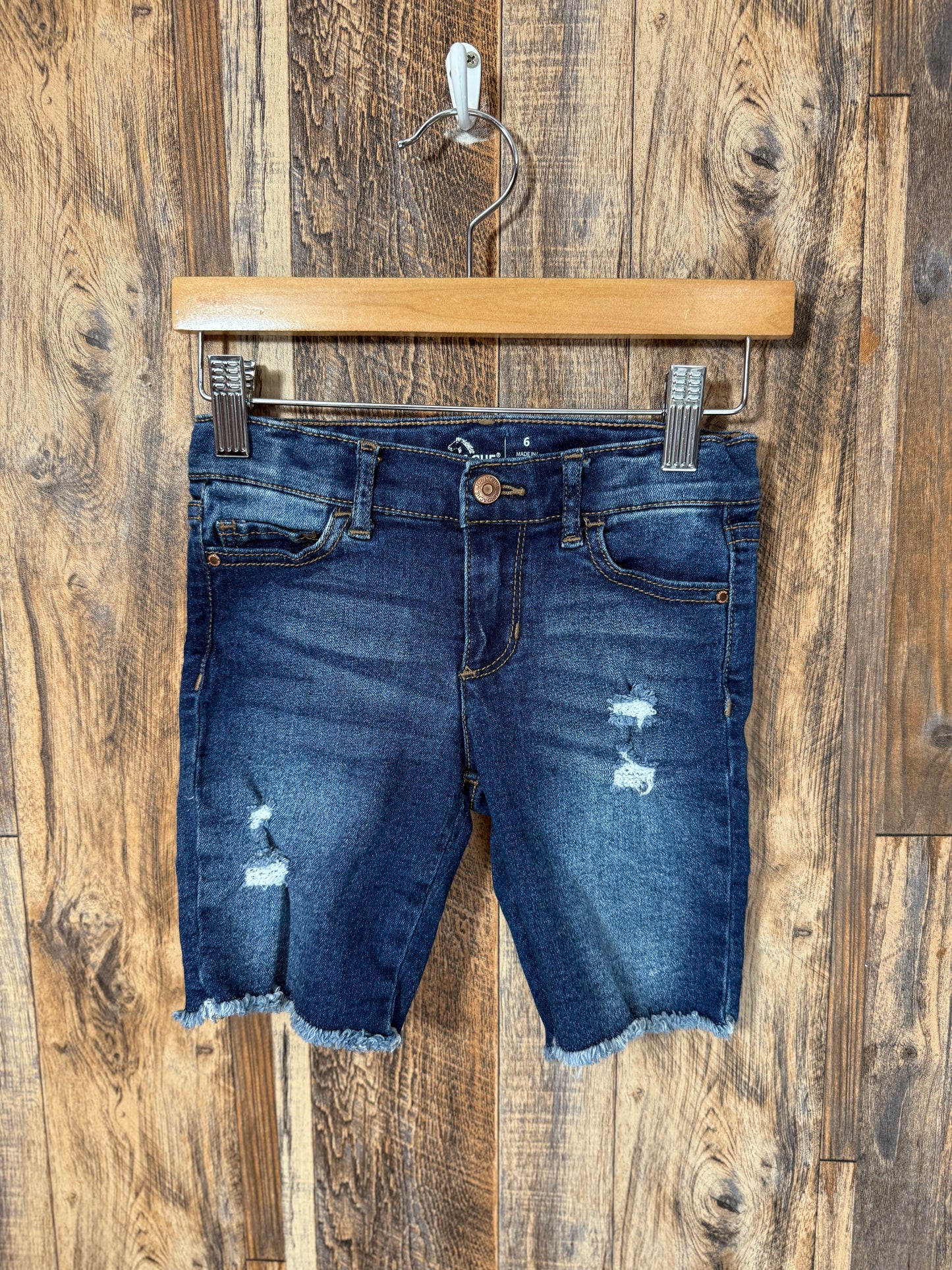 Jean shorts, size 6