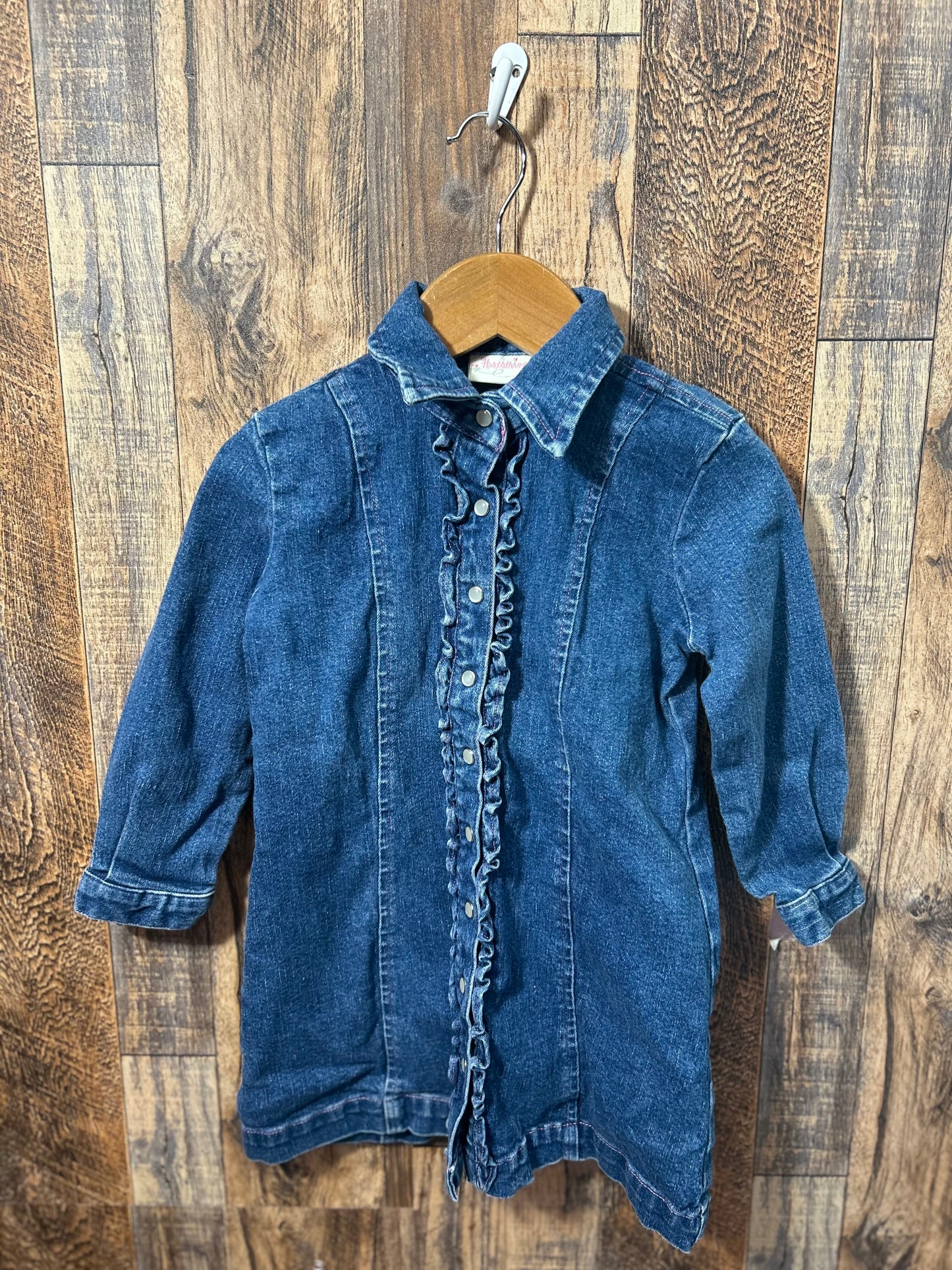 Denim dress, size 4t