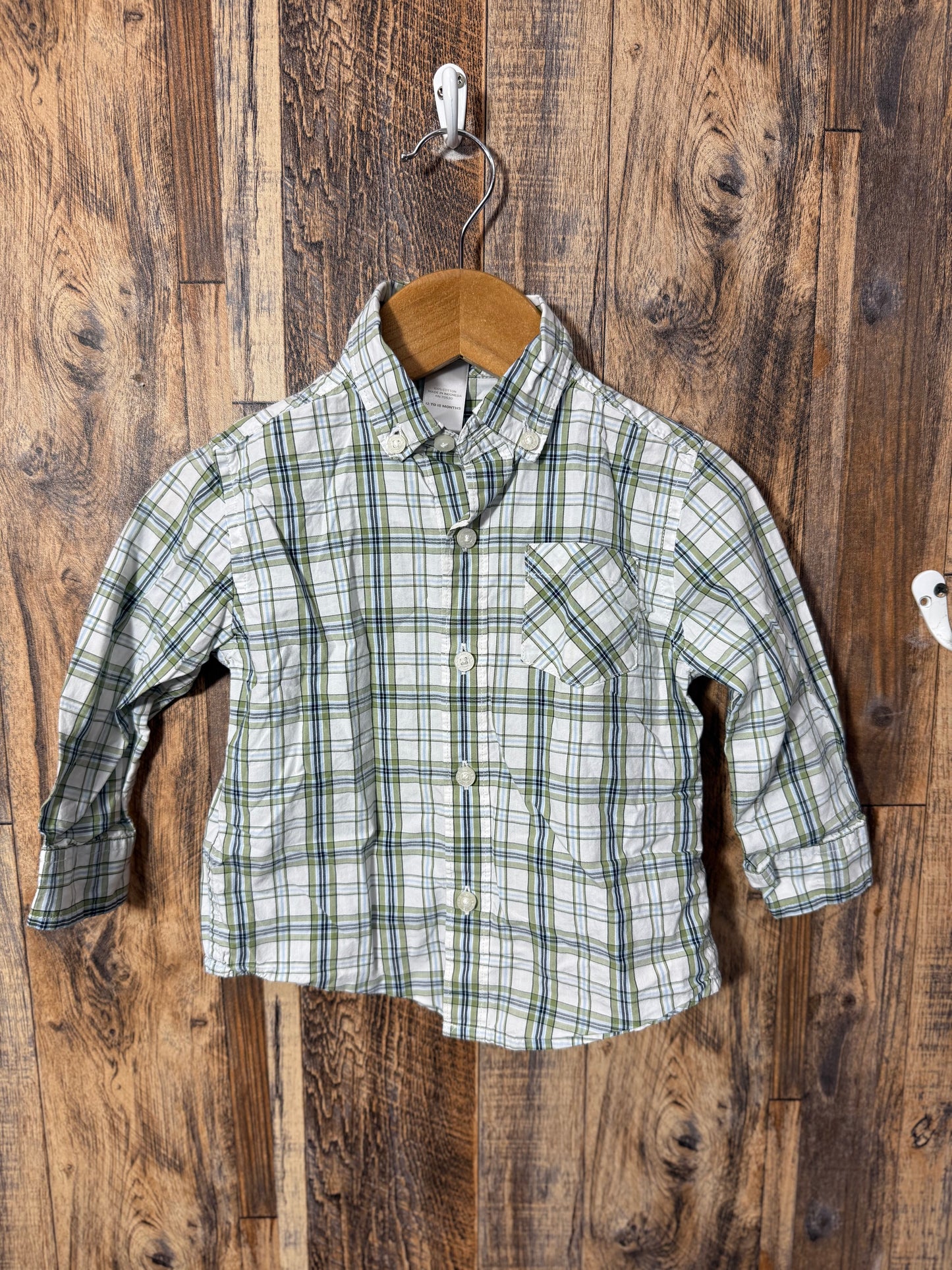 LS button up, size 12-18m