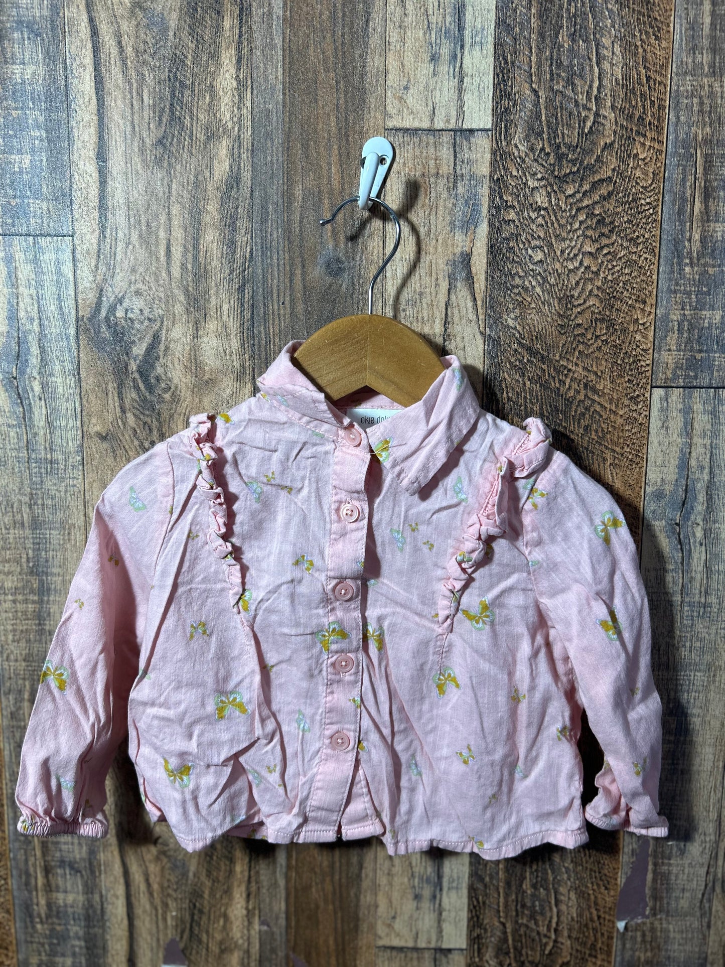 LS button up, size 12m