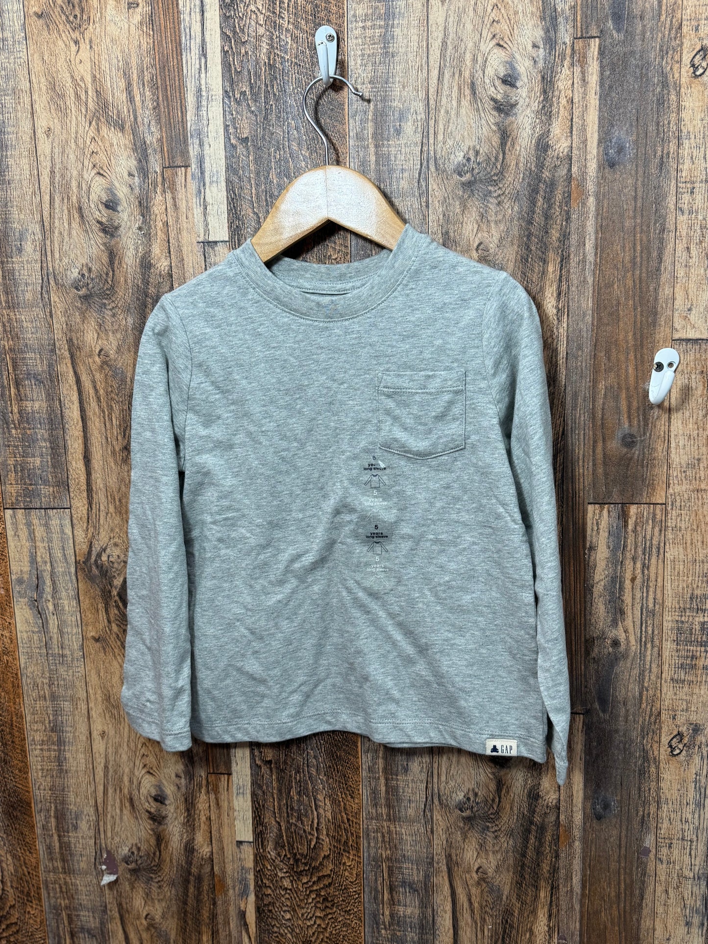 LS shirt, size 5