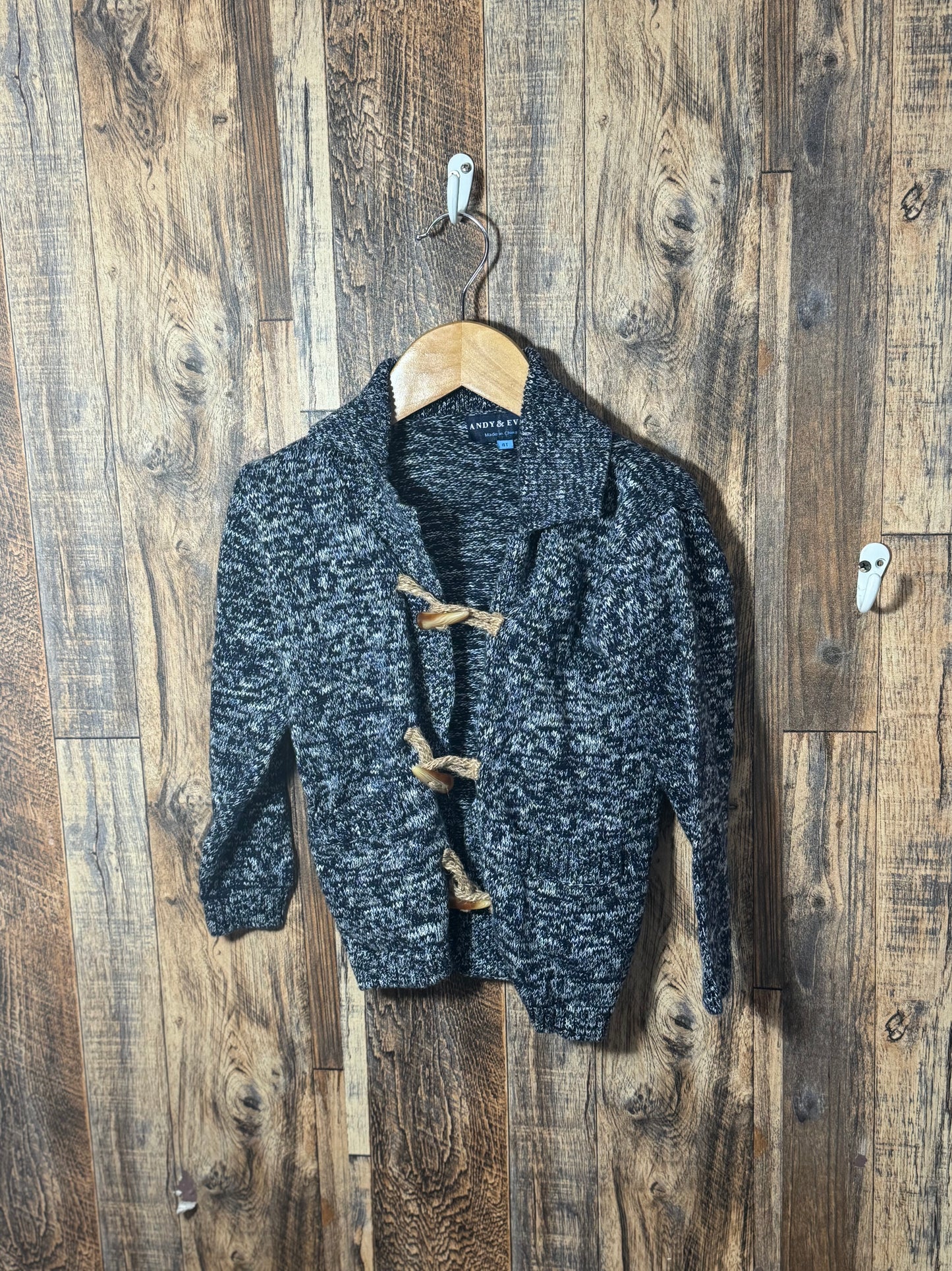 Button up sweater, size 4t