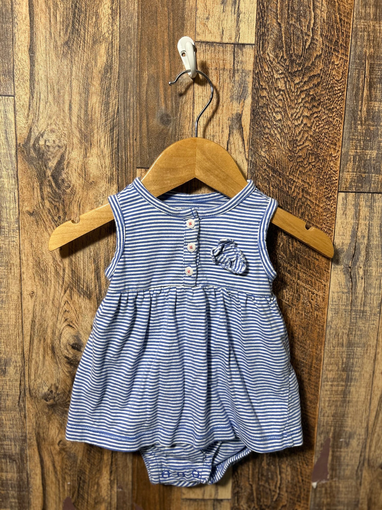 Romper dress, size 6m