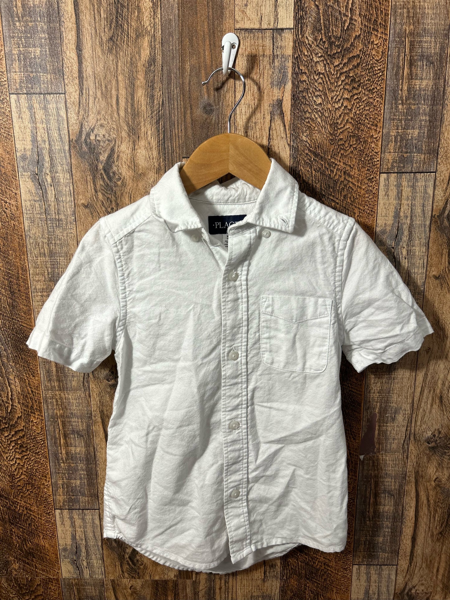 White button up, size 5-6