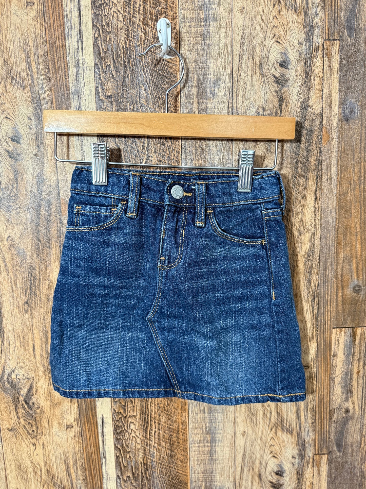 Jean skirt, size 4t