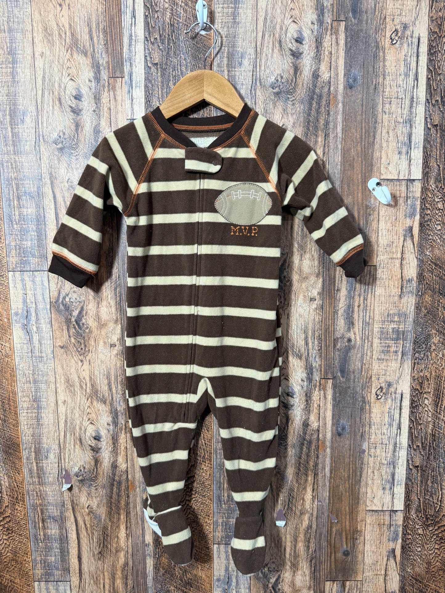 Fleece pajamas, size 12m