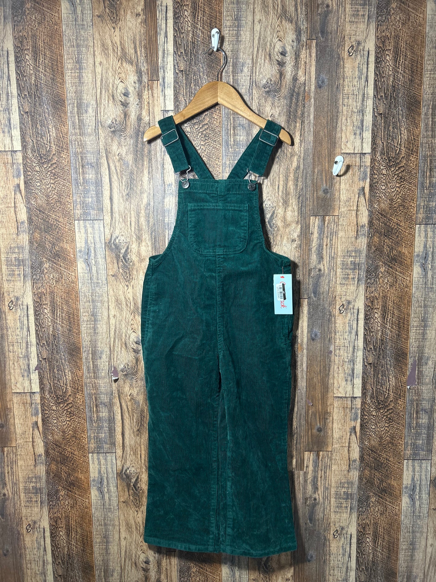 Corduroy overalls NWT, size 6/7