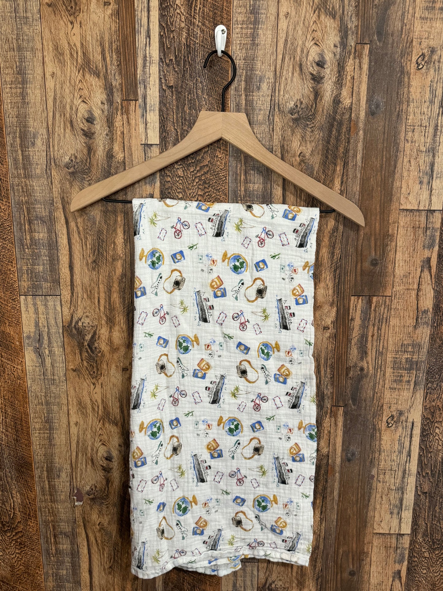 Tourist muslin blanket