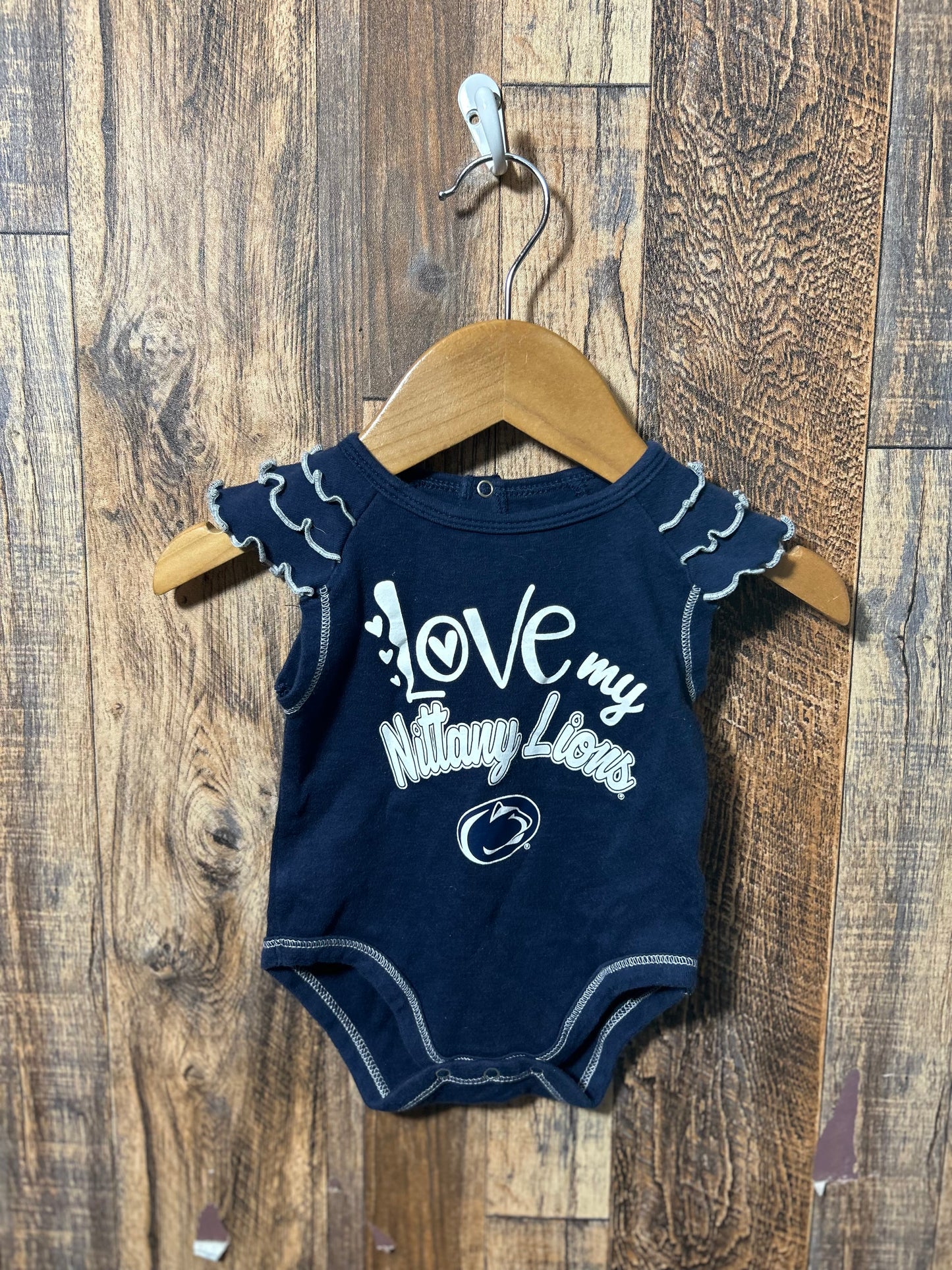 Penn State top, size 0-3m
