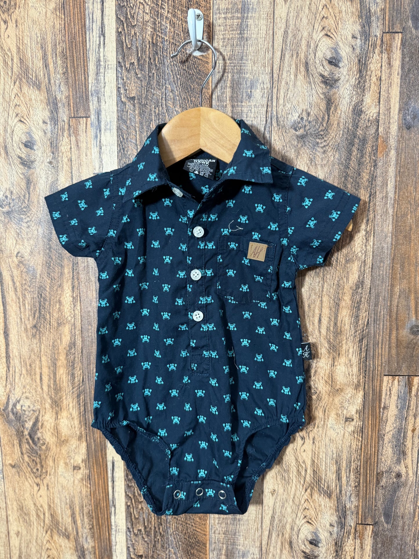 Button up, size 3-6m