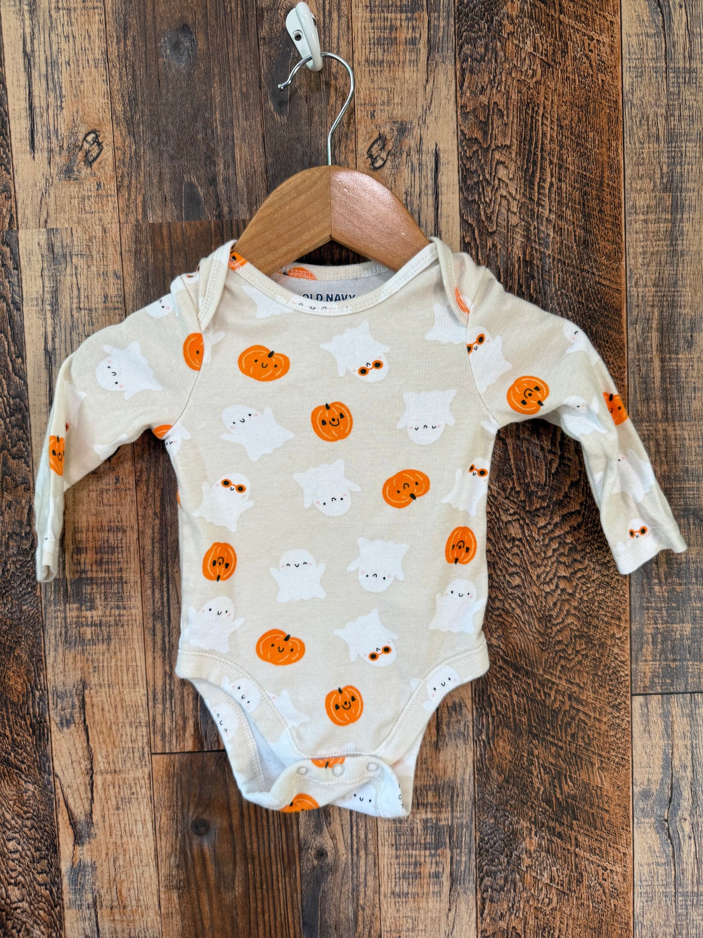 LS fall onesie, size 3-6m