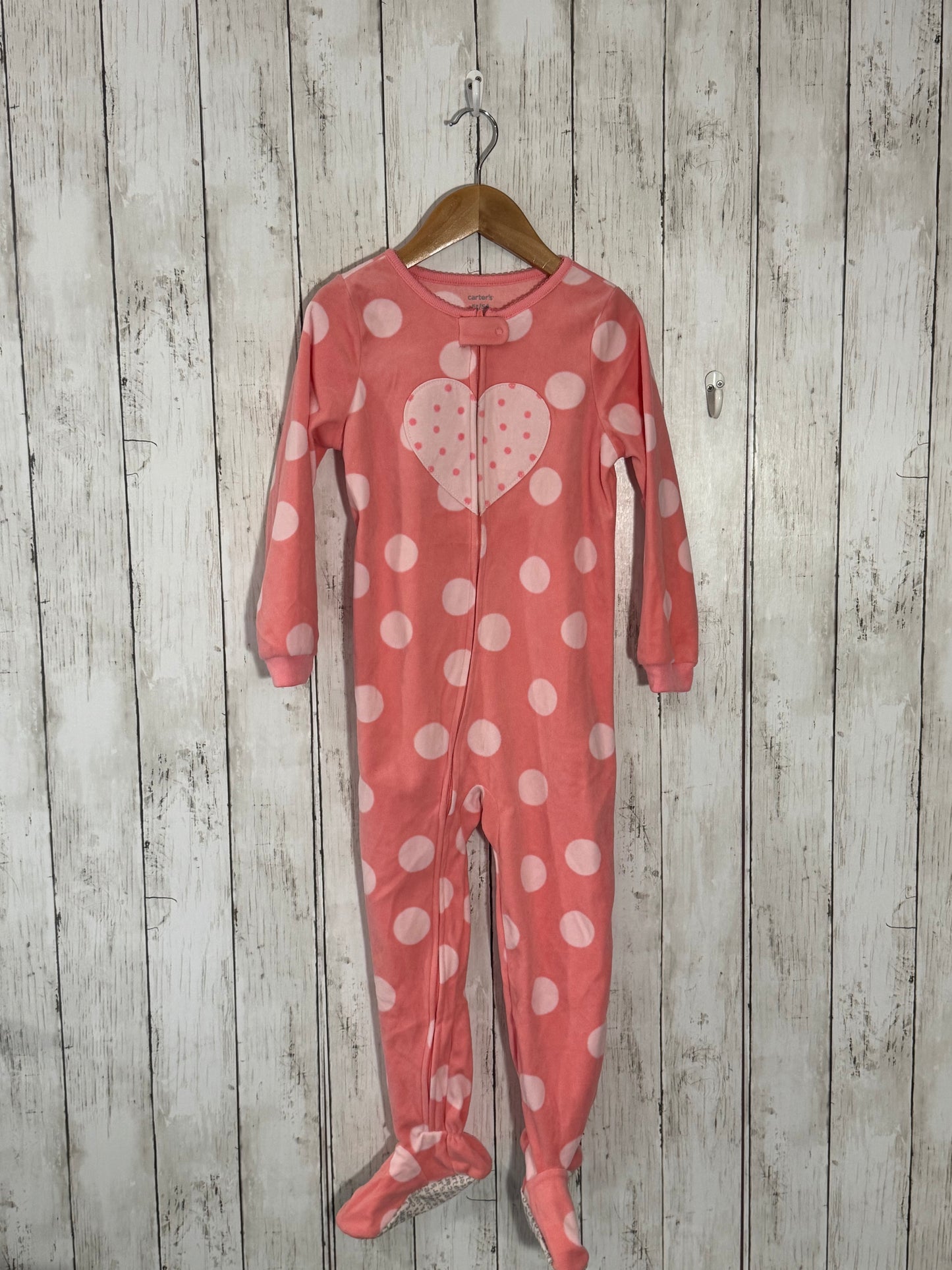 Fleece pajamas, size 5t