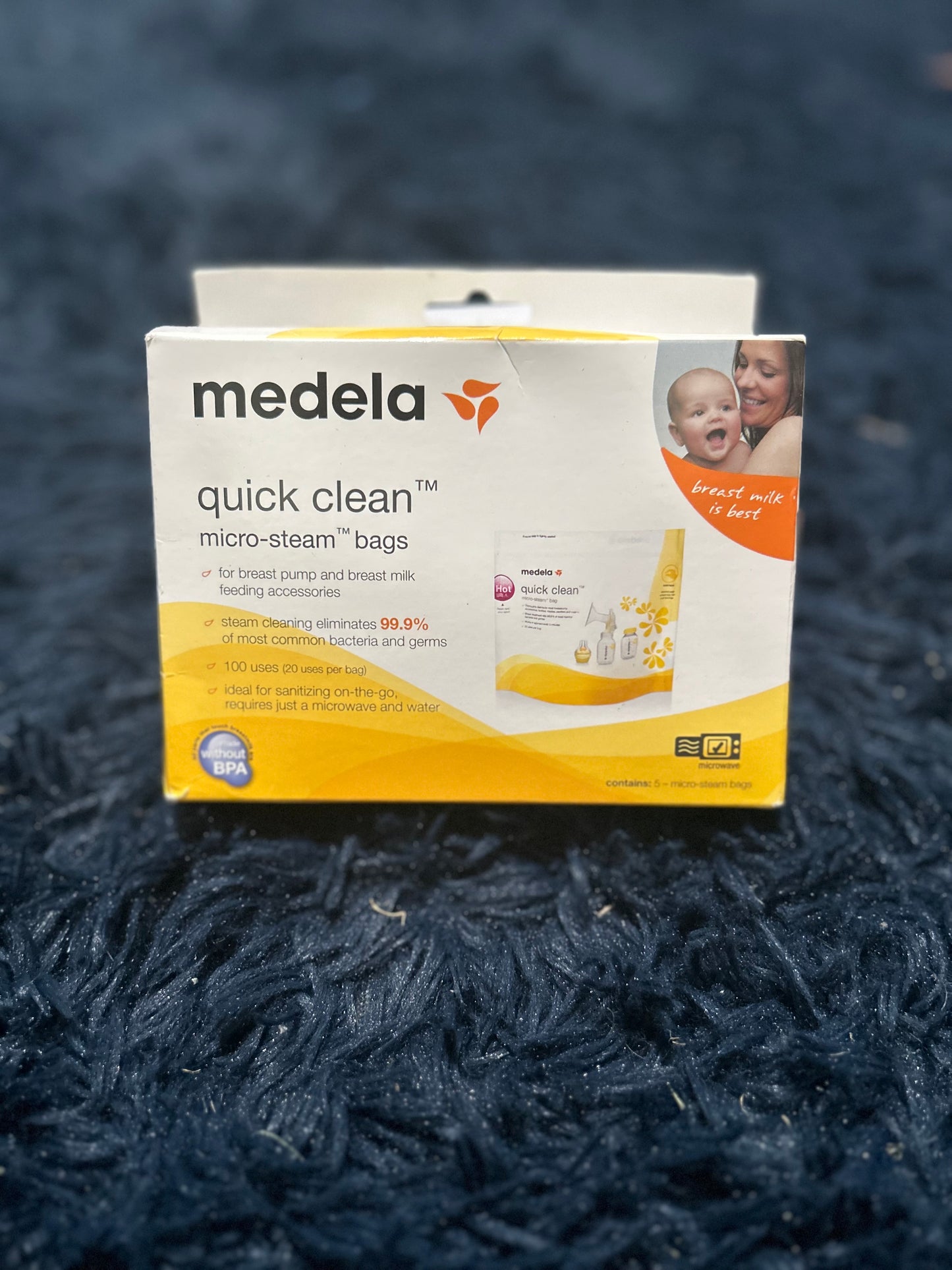 5ct Quick clean steam bags