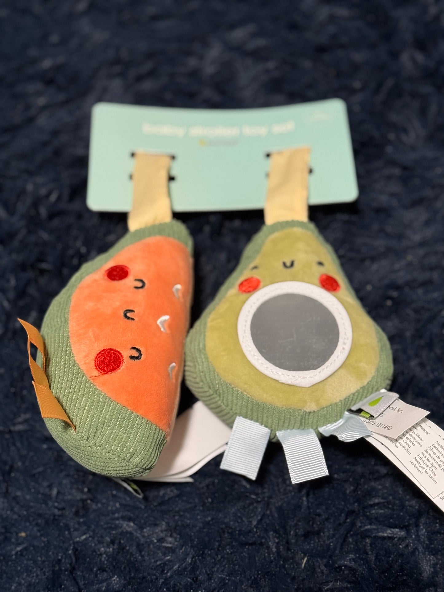 2pc stroller toy set