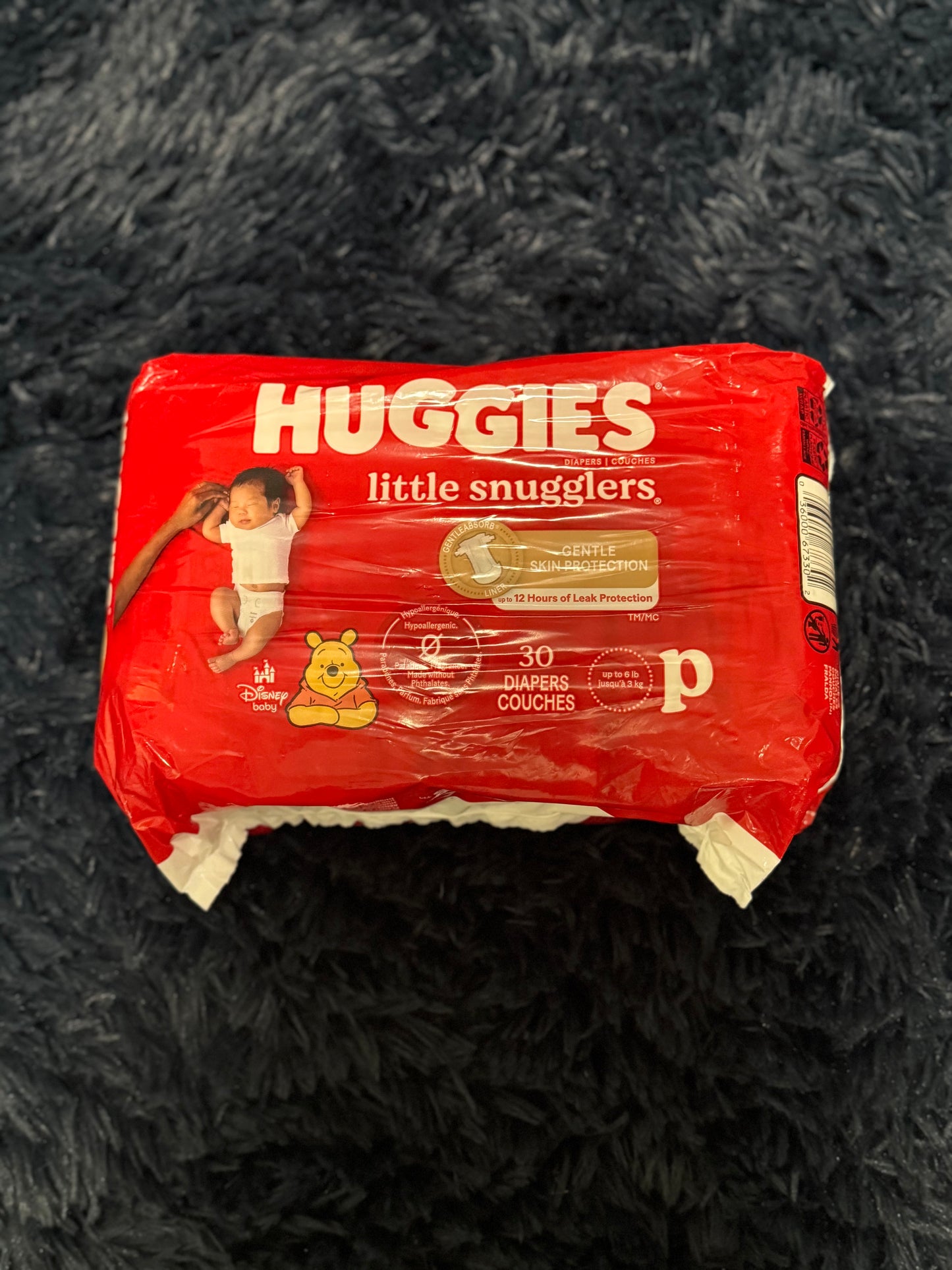 30ct Diapers, size P
