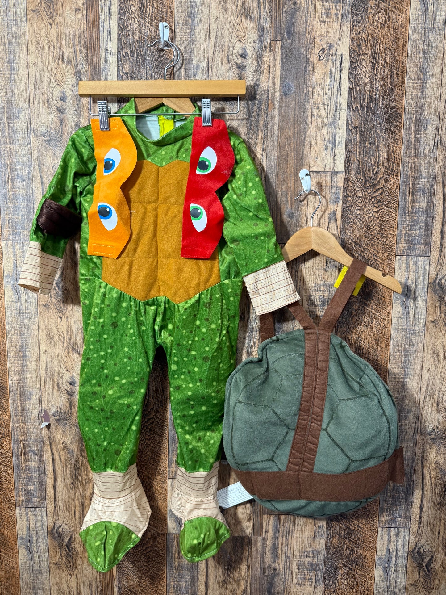 Ninja turtle Halloween costume, size 2t-3t